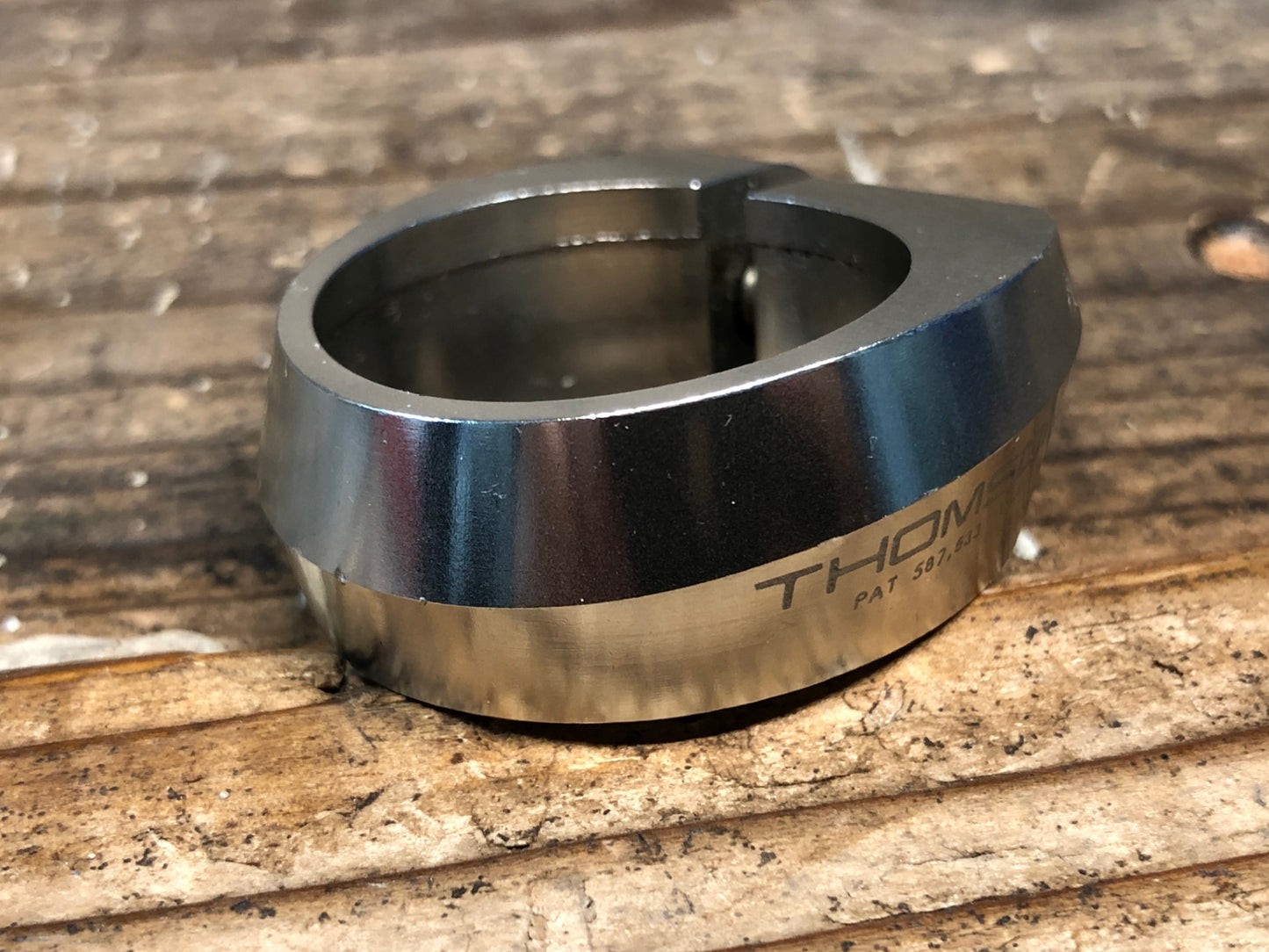 IR196 トムソン THOMSON エリート SC-E102 シートクランプ シルバー Φ29.8