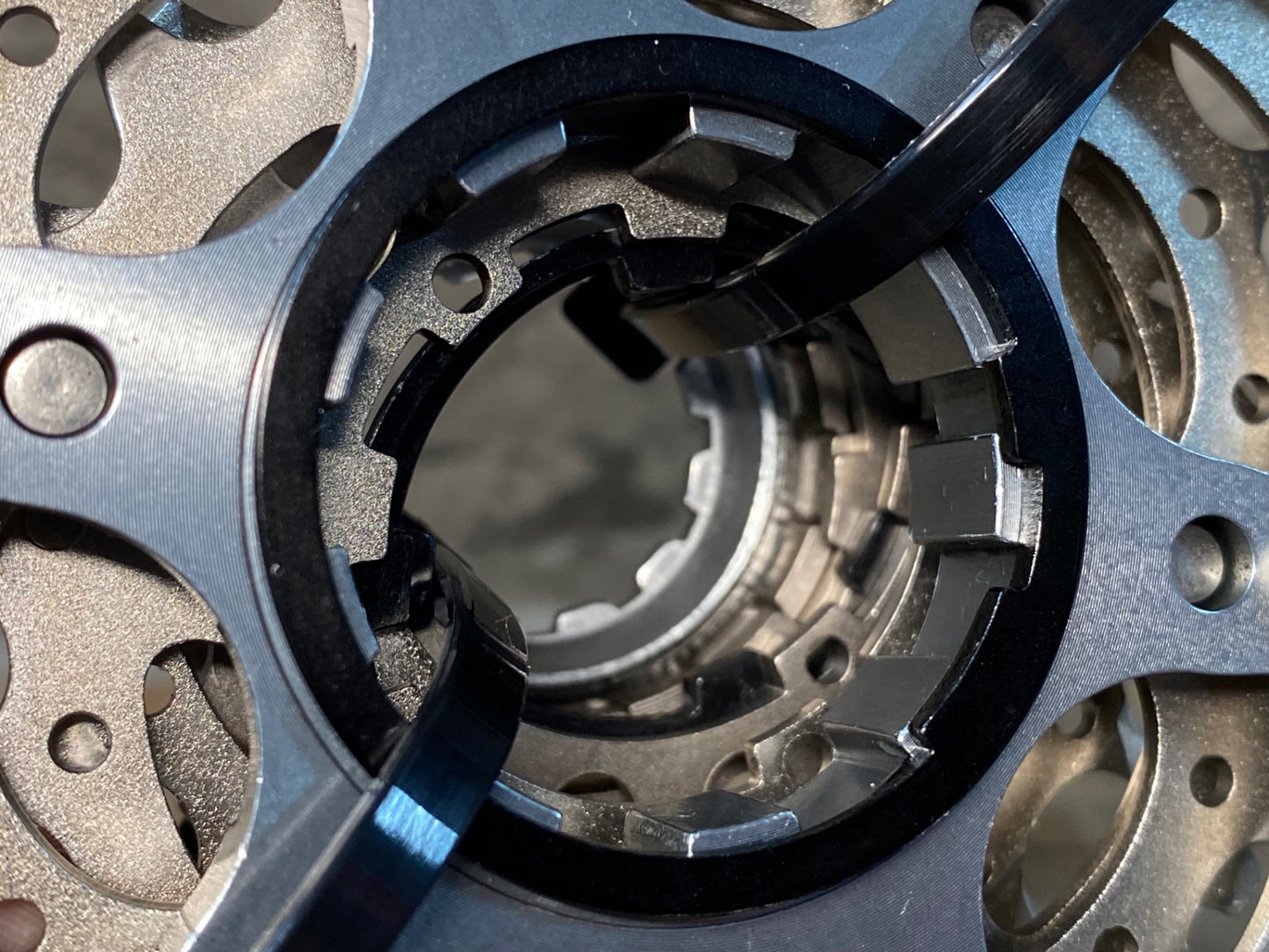 HZ454 シマノ SHIMANO アルテグラ ULTEGRA CS-6700 スプロケット 11-28T 10S ※一枚欠品のためジャンク