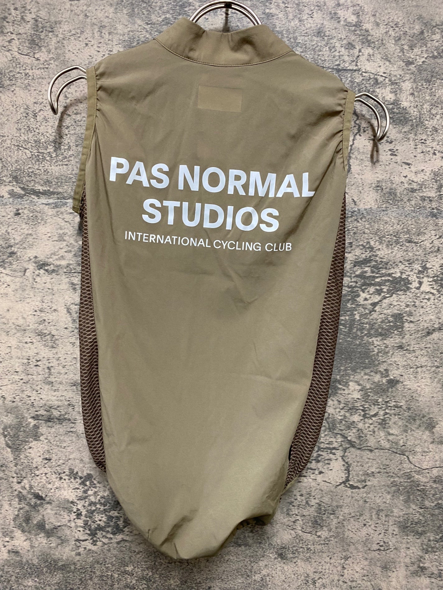 JD187 パスノーマルスタジオ PAS NORMAL STUDIOS サイクルベスト ジレ ベージュ XXS