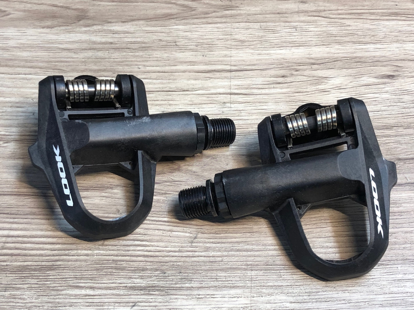 IV367 ルック LOOK ケオ KEO2 MAX CARBON ビンディングペダル クロモリシャフト 未使用