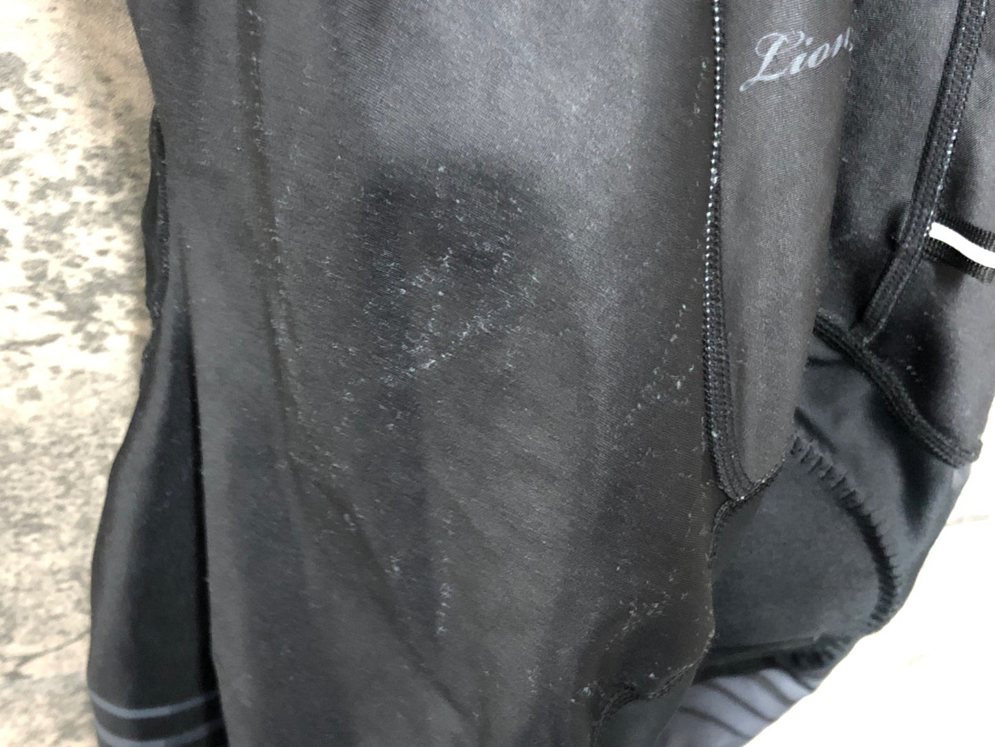 IZ777 リオンドカペルミュール Lion de KAPELMUUR ビブショーツ 黒 M