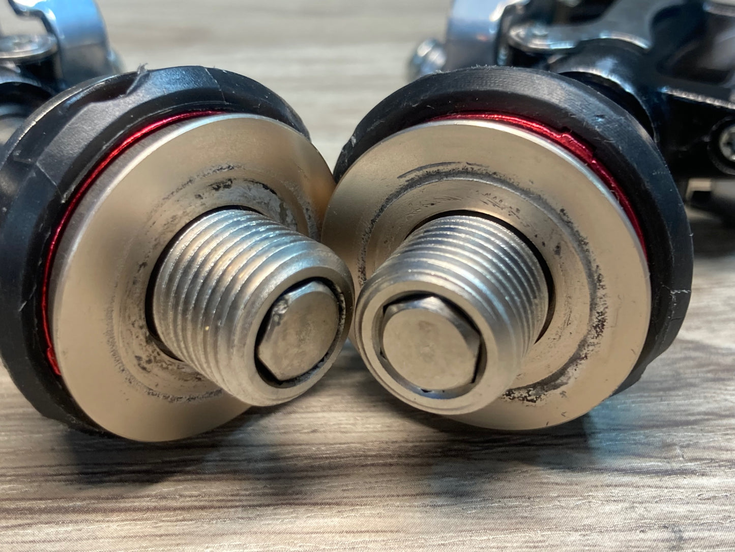 IX204 ウェルゴ WELLGO QRD W01 ビンディングペダル ※ガリ傷、汚れ