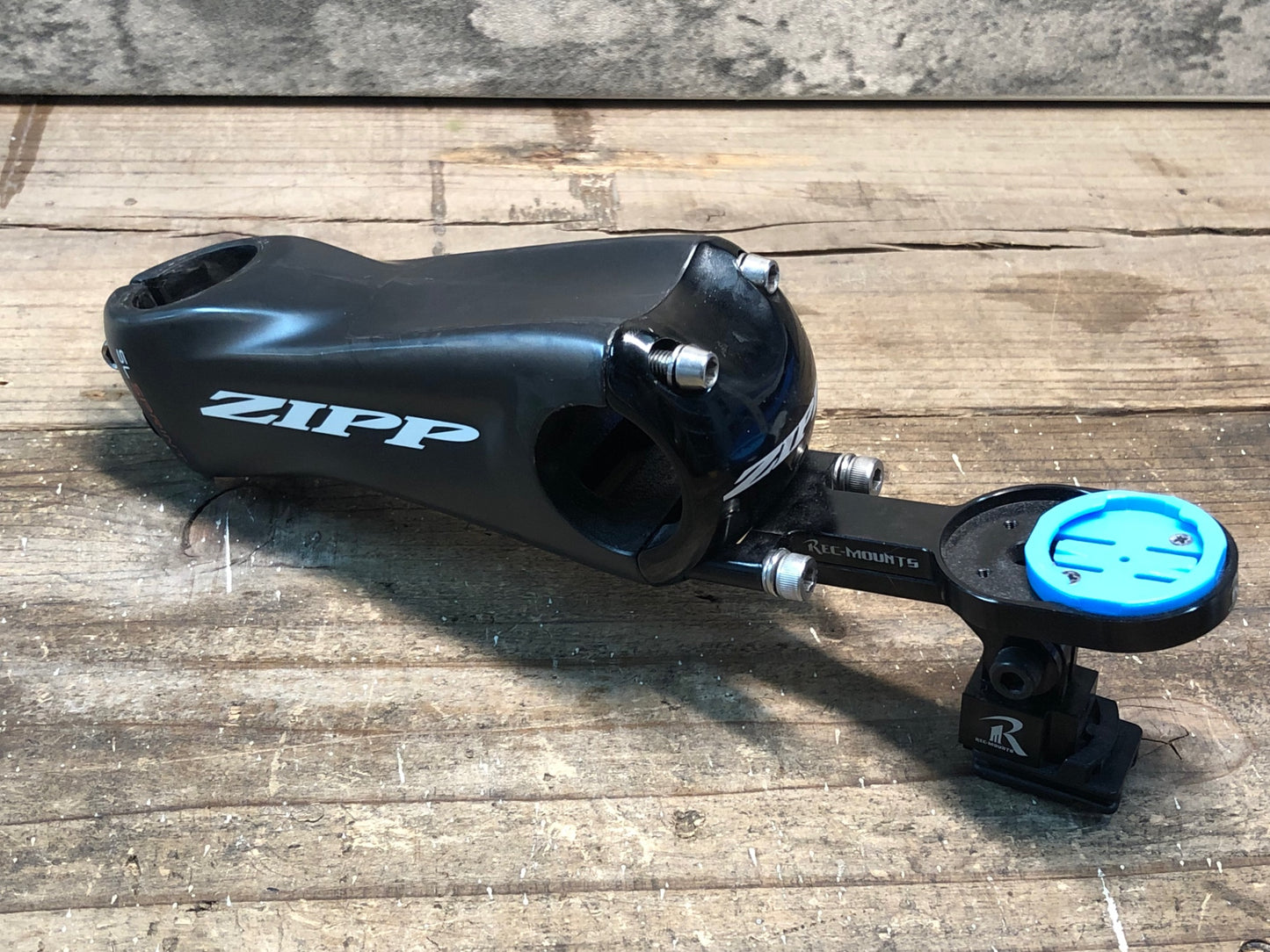 IR135 ジップ ZIPP SL SPRINT カーボン ステム OS Φ31.8 110mm 12° レックマウント Rec-Mounts ワフーサイコン/キャットアイライト対応