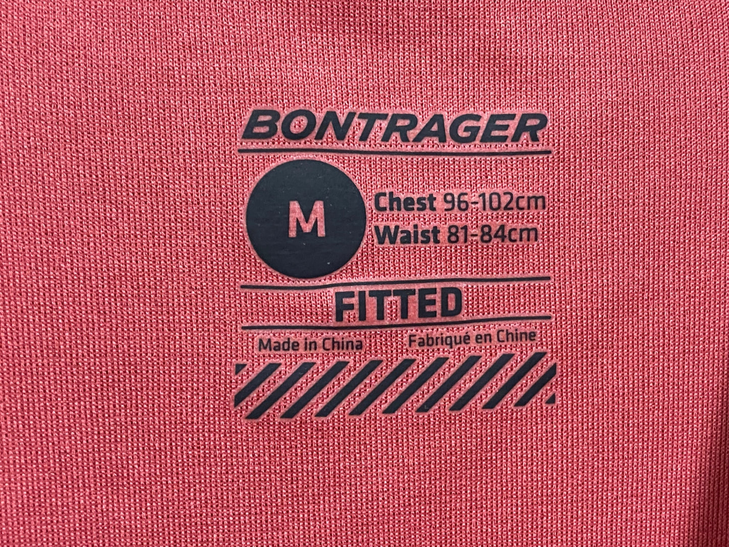 IT500 ボントレガー BONTRAGER 半袖 サイクルジャージ 赤 M
