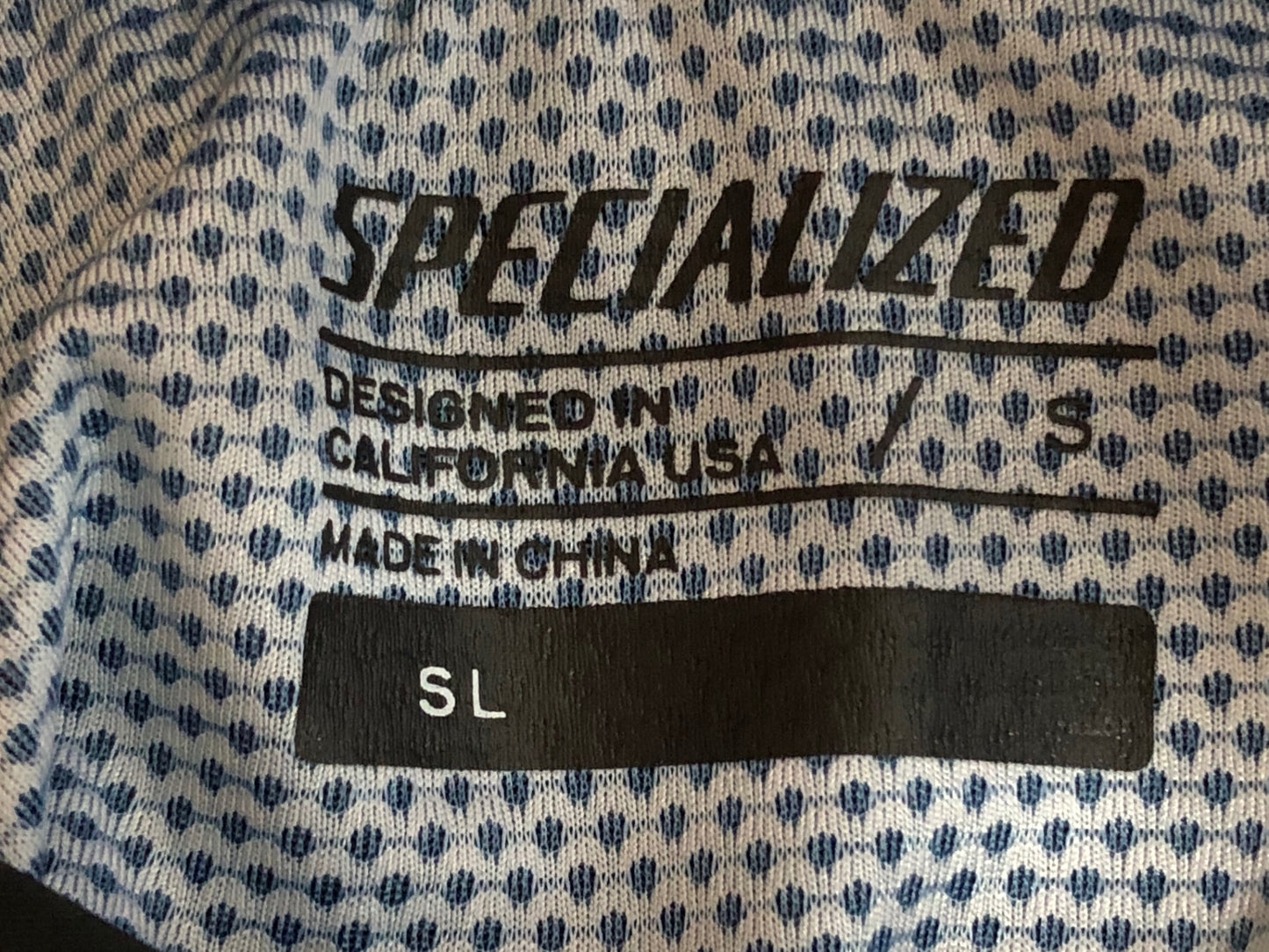 IN581 スペシャライズド SPECIALIZED 半袖サイクルジャージ 黒黄 S