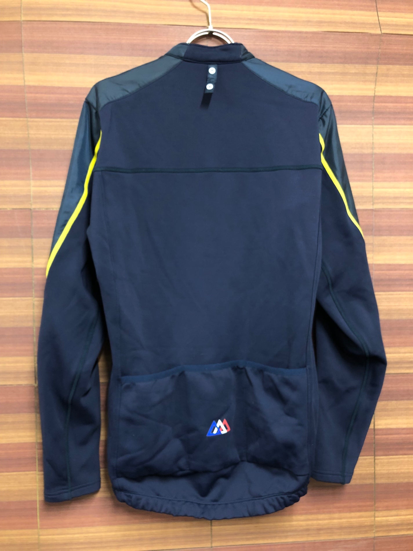 IO076 ルコックスポルティフ le coq sportif 長袖 サイクルジャケット 黒 L 裏起毛