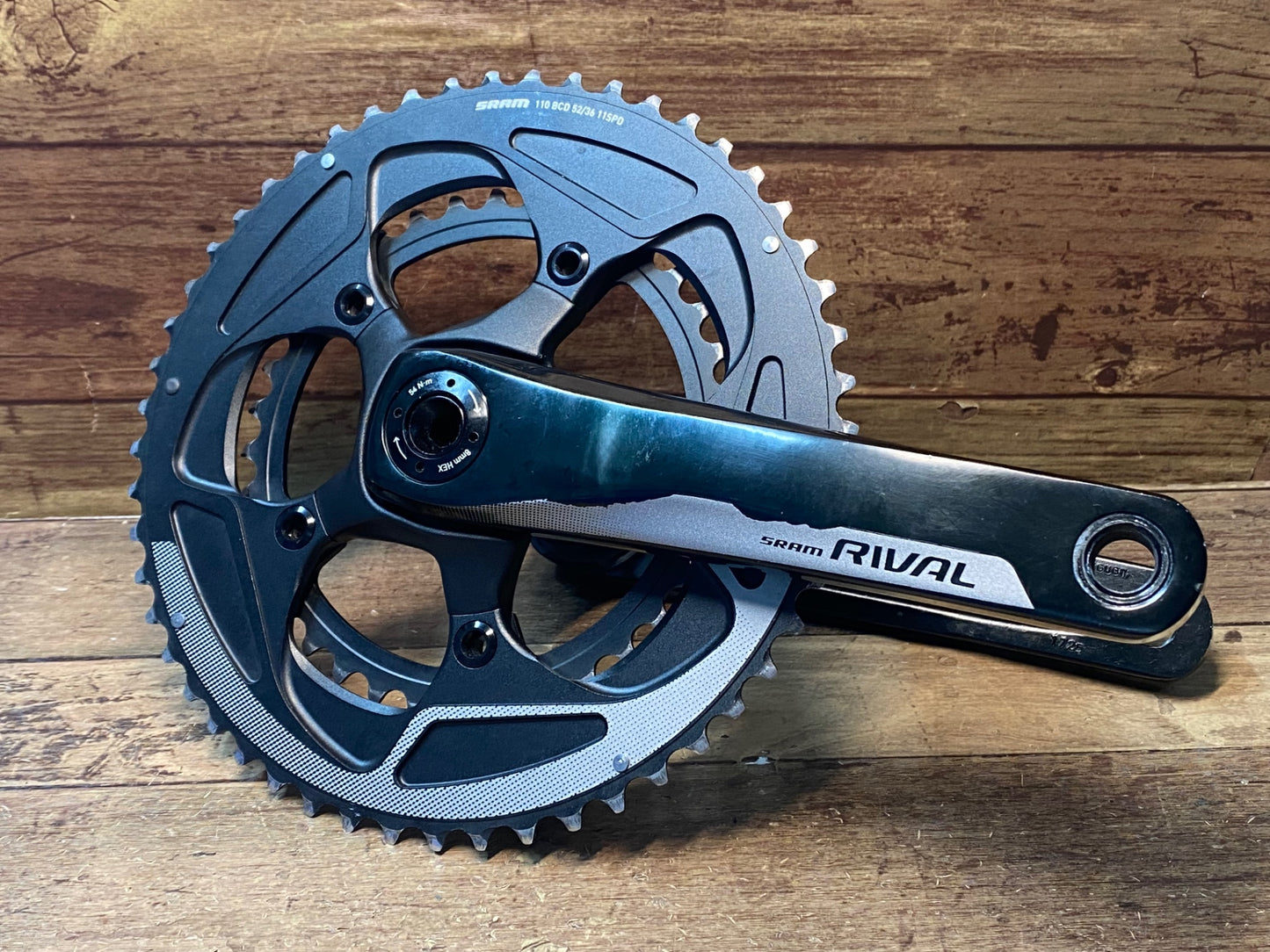 IL396 スラム SRAM ライバル RIVAL 22 クランクセット 172.5mm 52/36T 11S PF30