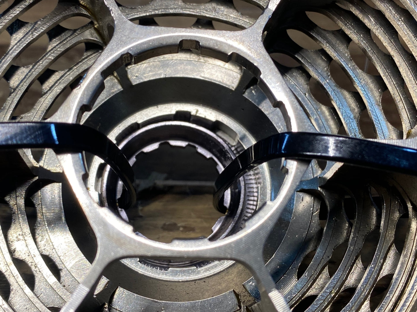 HY054 レーコン RECON 一体型 スプロケット シマノフリー 12-28T シルバー