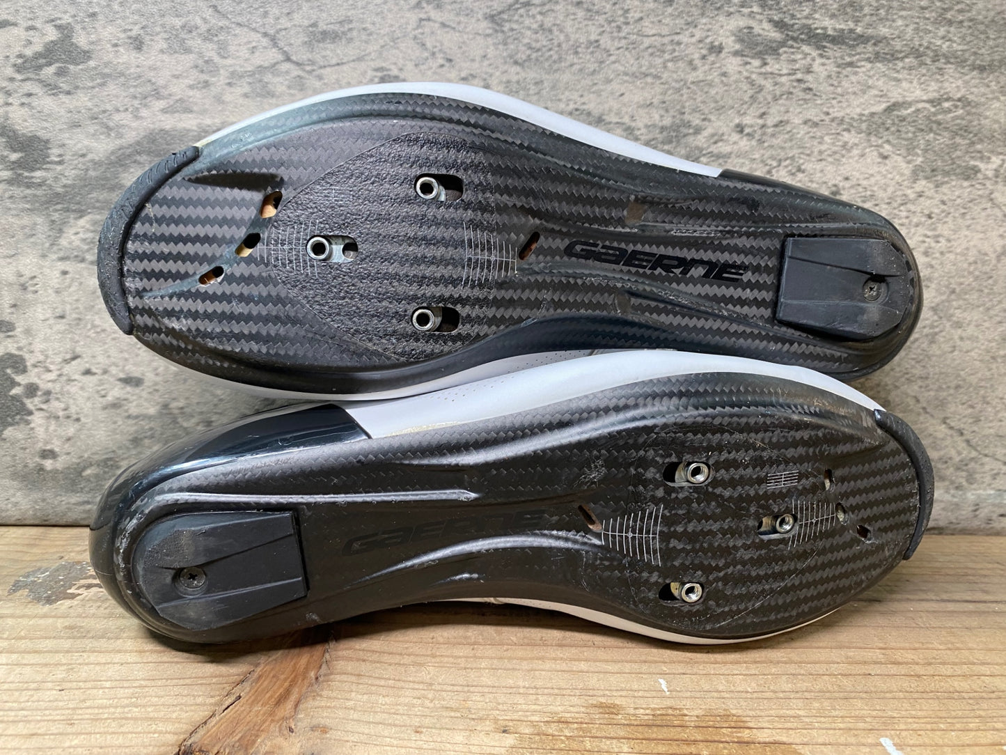 IQ965 ガエルネ GAERNE CARBON G.STL ビンディングシューズ 白 EU42 SPD-SL