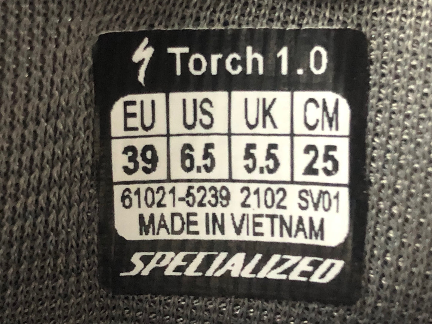 IF996 スペシャライズド SPECIALIZED トーチ Torch 1.0 ビンディングシューズ グレー EU39 SPD-SL