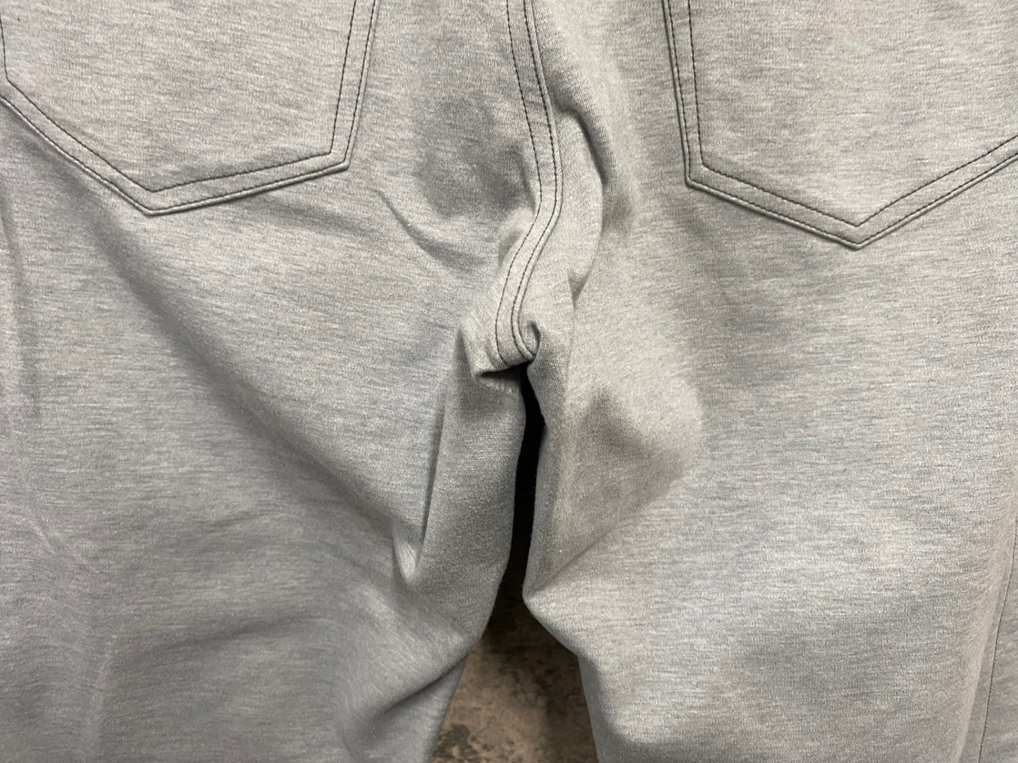 JB776 ナリフリ narifuri コットンバイシクルパンツ グレー M