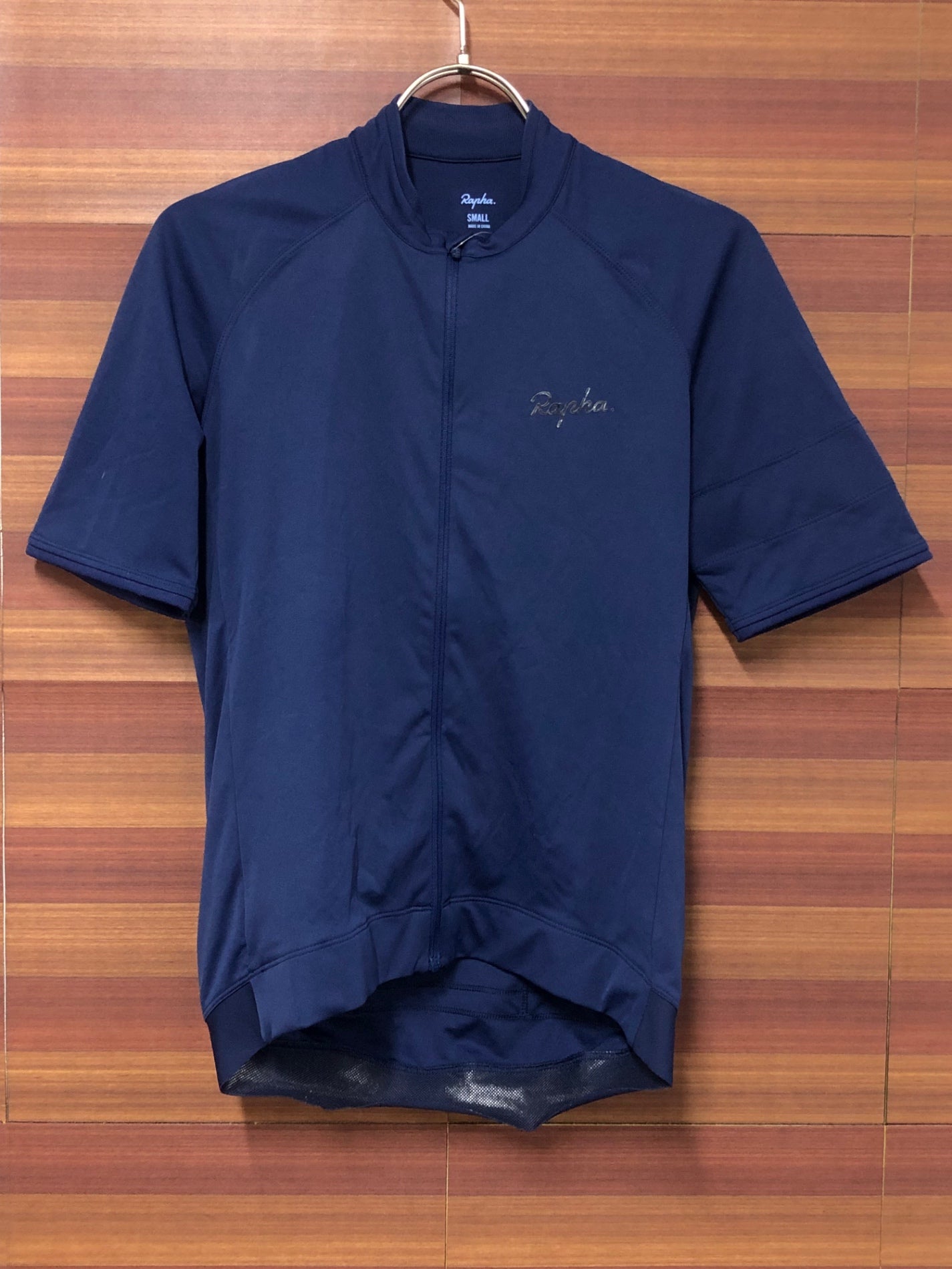 IT434 ラファ Rapha MEN'S SHORT SLEEVE CORE JERSEY 半袖 サイクルジャージ 紺 S