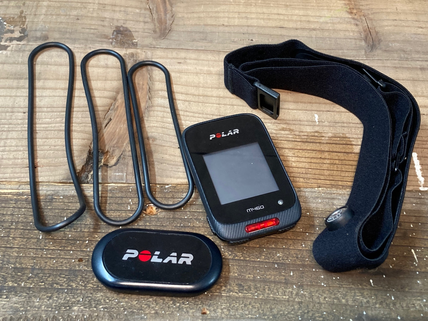 IN244 ポラール POLAR M460 サイクルコンピューター ※動作確認済