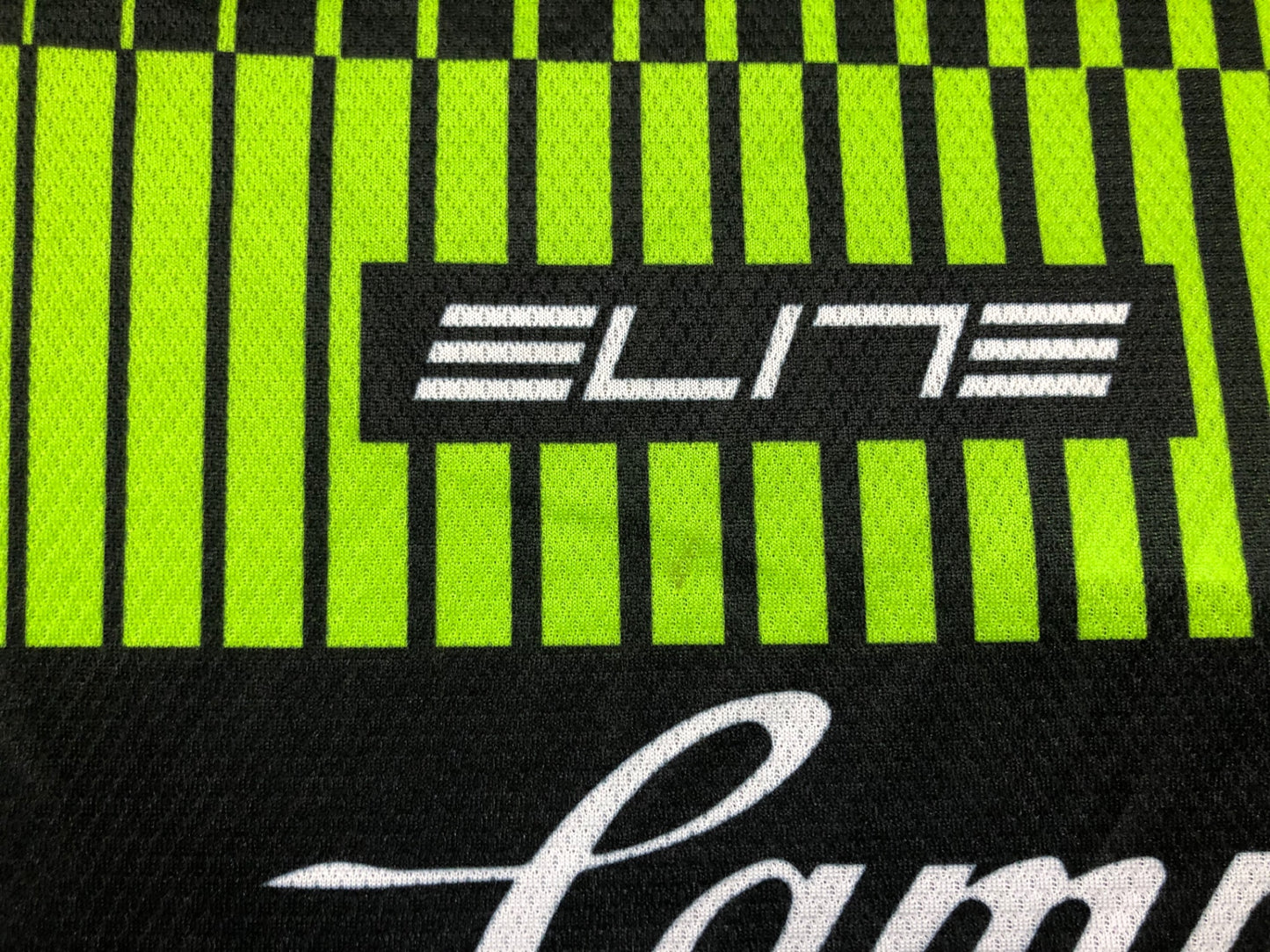 IX199 GFNY Campagnolo 半袖 サイクルジャージ 黄緑 M