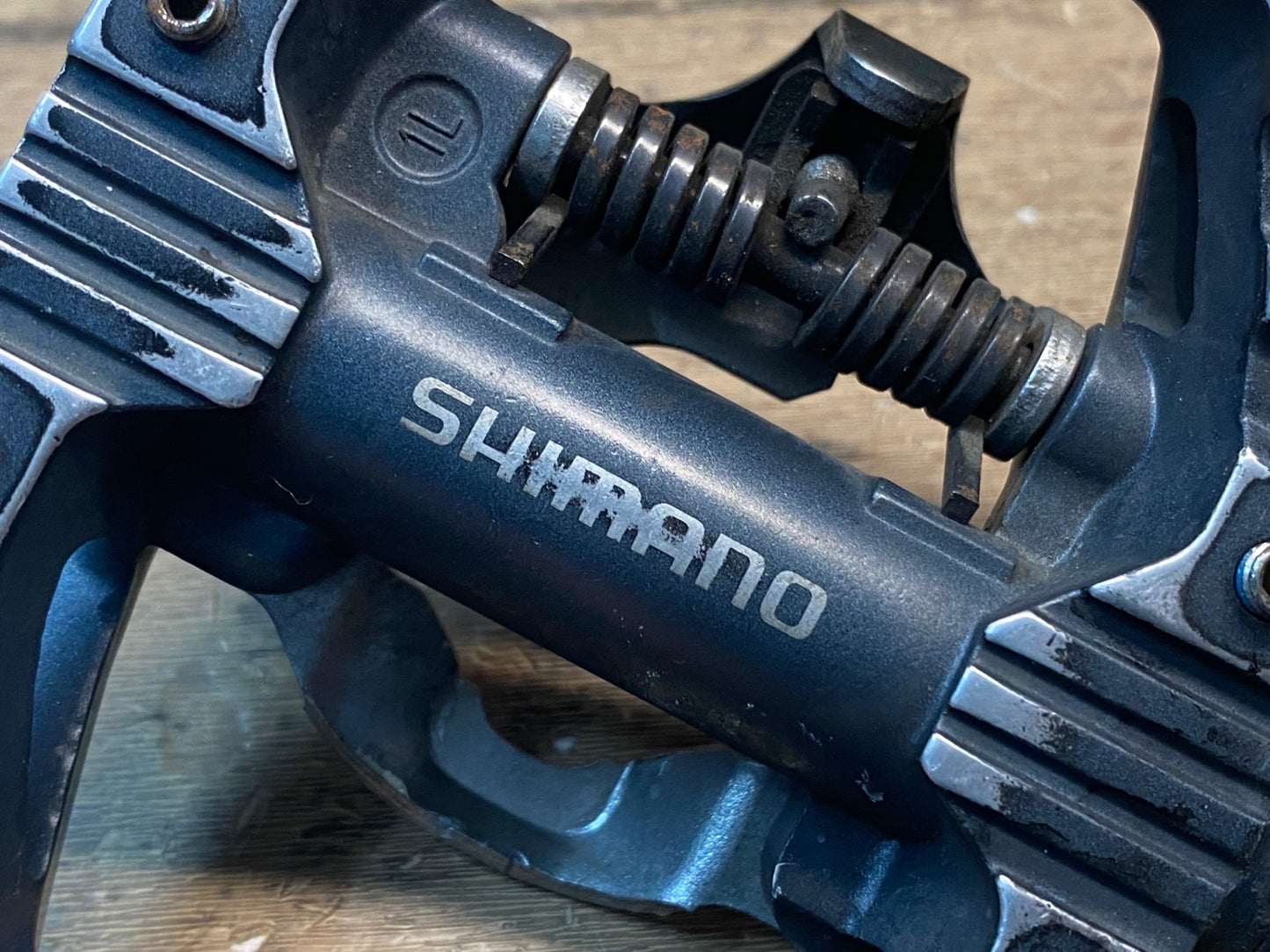 IF085 シマノ SHIMANO PD-EH500 ビンディングペダル 片面SPD/片面フラット 回転良好