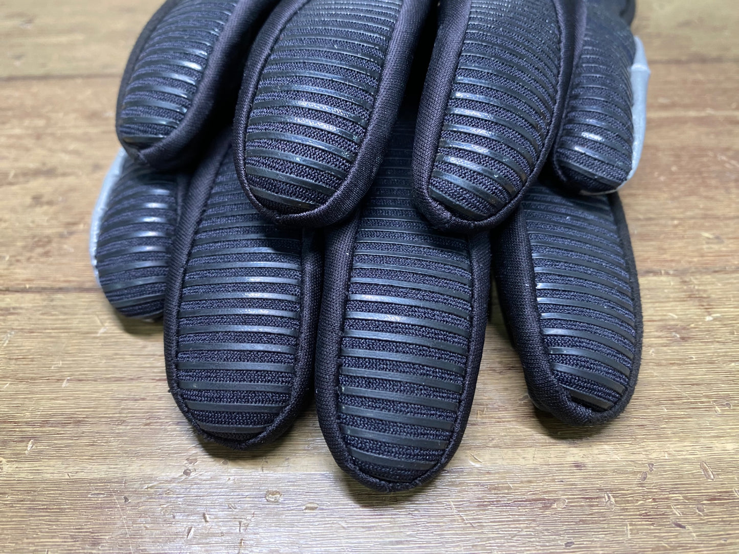 JB349 シマノ SHIMANO 長指 グローブ 黒 M METALLIC THERMAL TECH 厚手