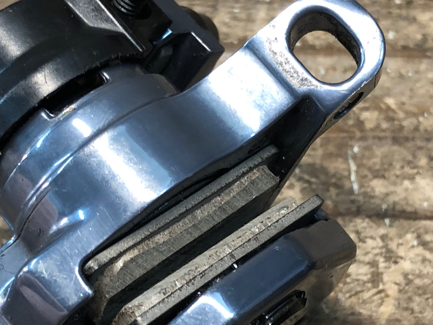 IU844 シマノ SHIMANO BR-CX77 ディスクブレーキ キャリパー 前後セット