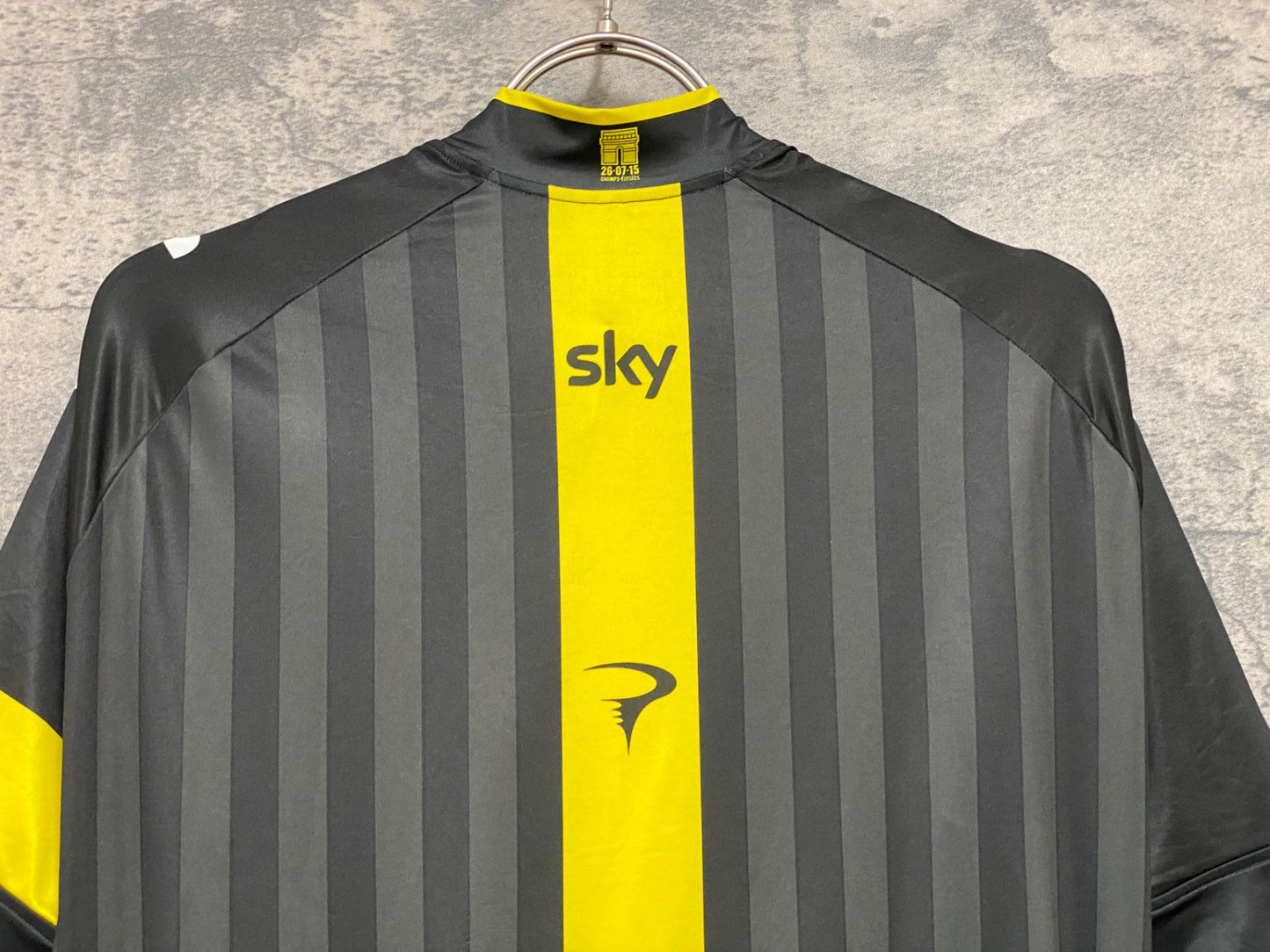 JC828 ラファ Rapha VICTORY PRO TEAM JERSEY 半袖 サイクルジャージ 黒 M TEAM sky