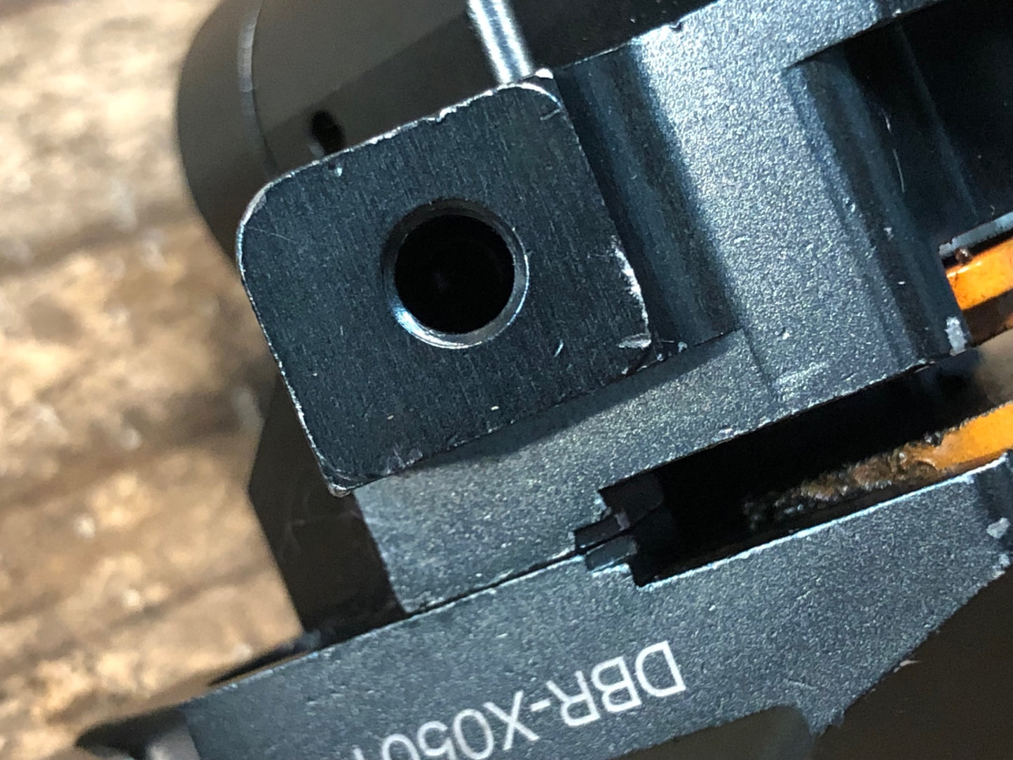 IU320 グロータック GROWTAC イコール EQUAL 機械式ディスクブレーキキャリパー ガンメタ フラットマウント