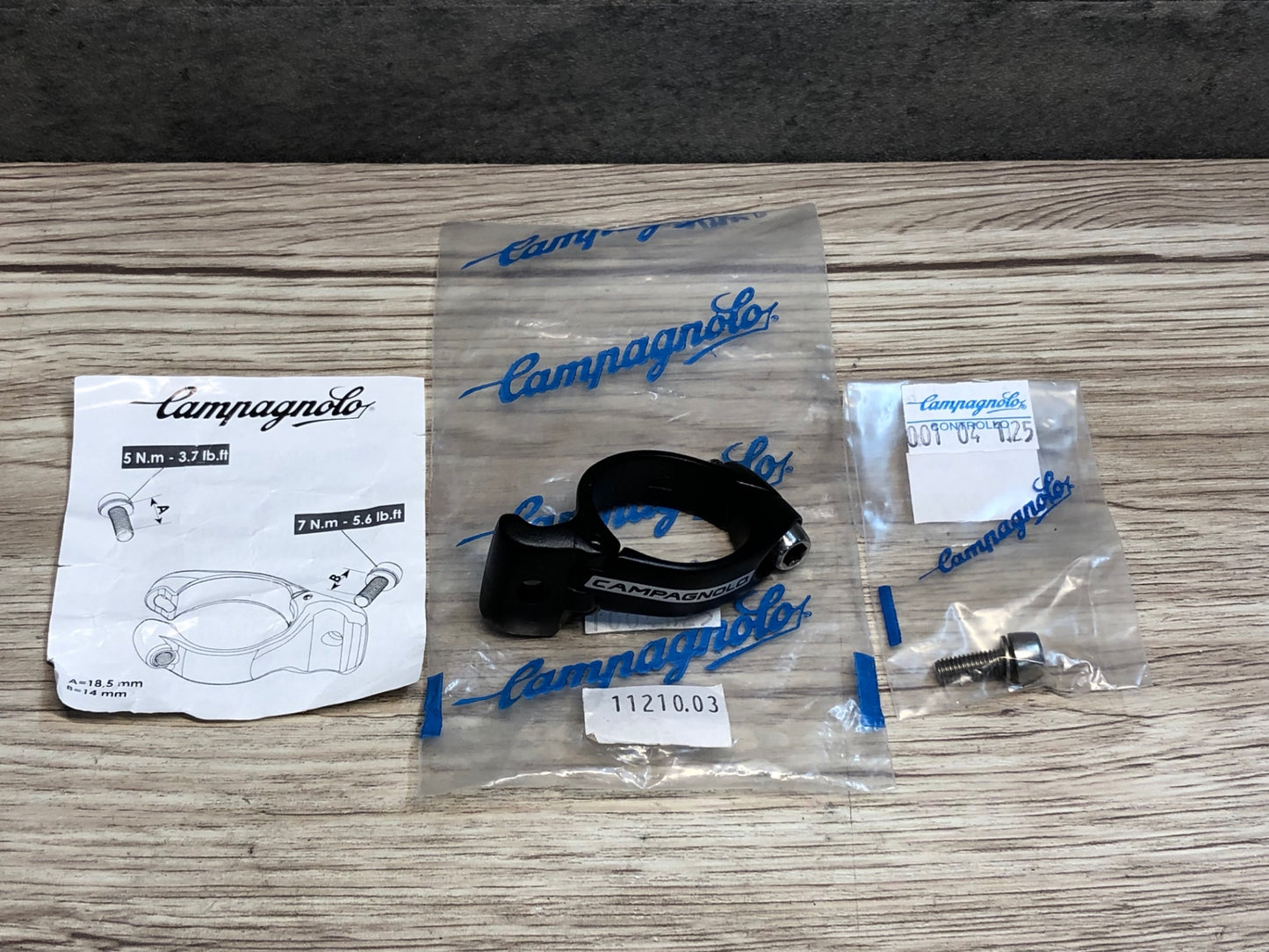 IO746 カンパニョーロ CAMPAGNOLO フロントディレイラー台座 Φ32