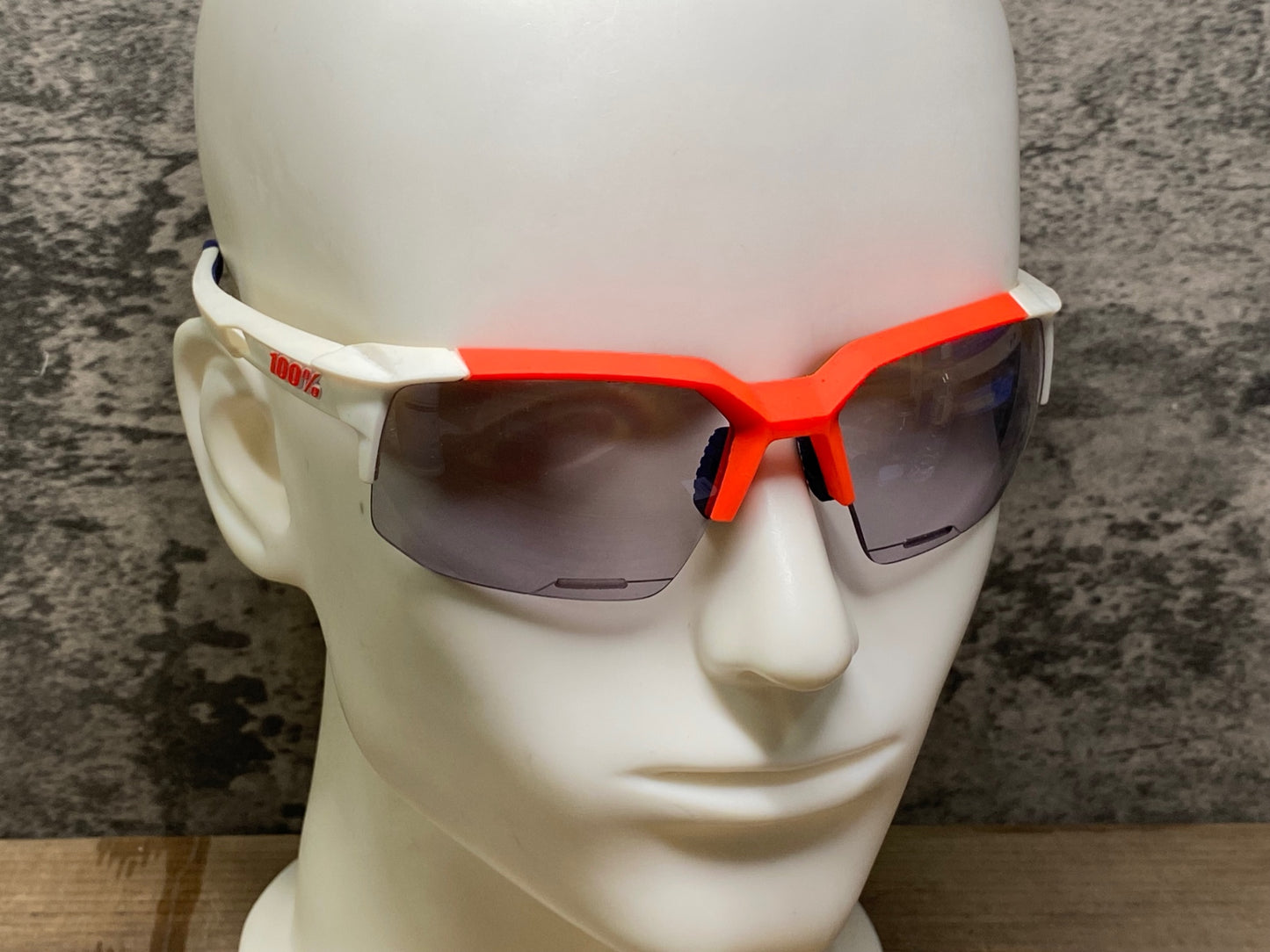 IX649 100% スピードクーペ SPEEDCOUPE サングラス アイウェア オレンジ 白 紺