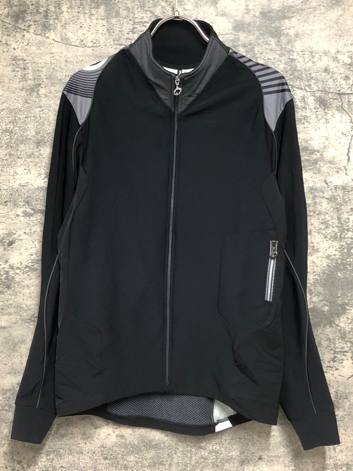 IY022 アソス Assos GT GIGOLO JACKET 長袖 サイクルジャケット 黒 S 裏起毛