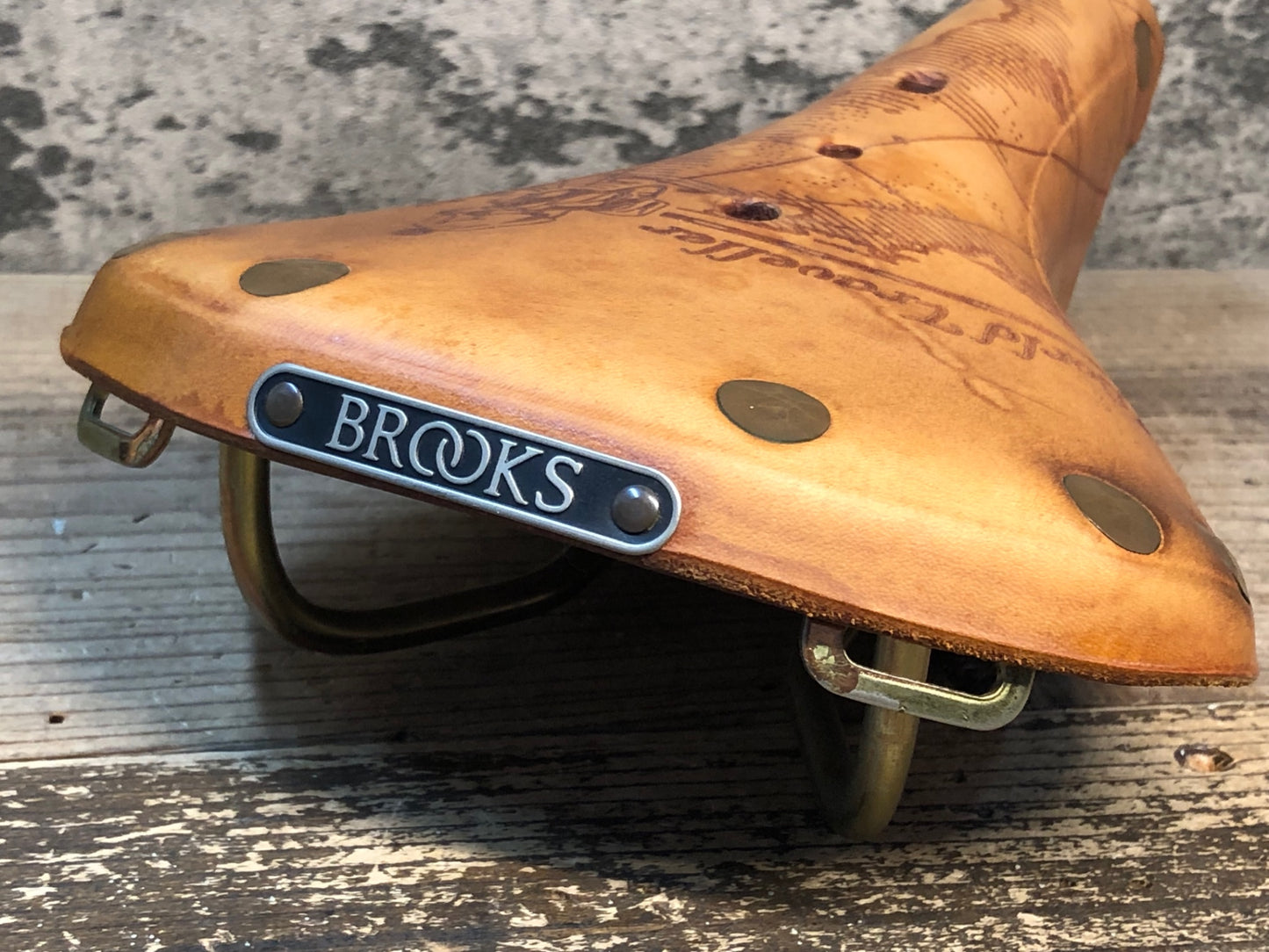 JC025 ブルックス BROOKS B17 Select World Traveller 2012 サドル レザー