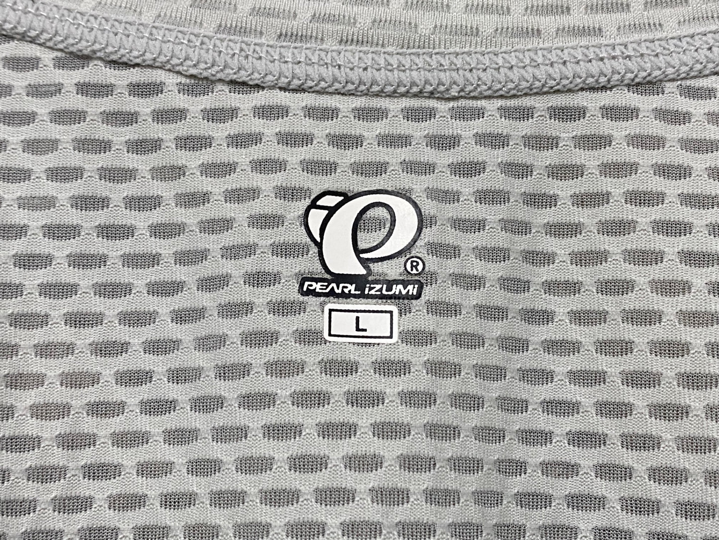 IZ064 パールイズミ PEARL iZUMi 長袖 メッシュ ベースレイヤー 白 L comfort dry under