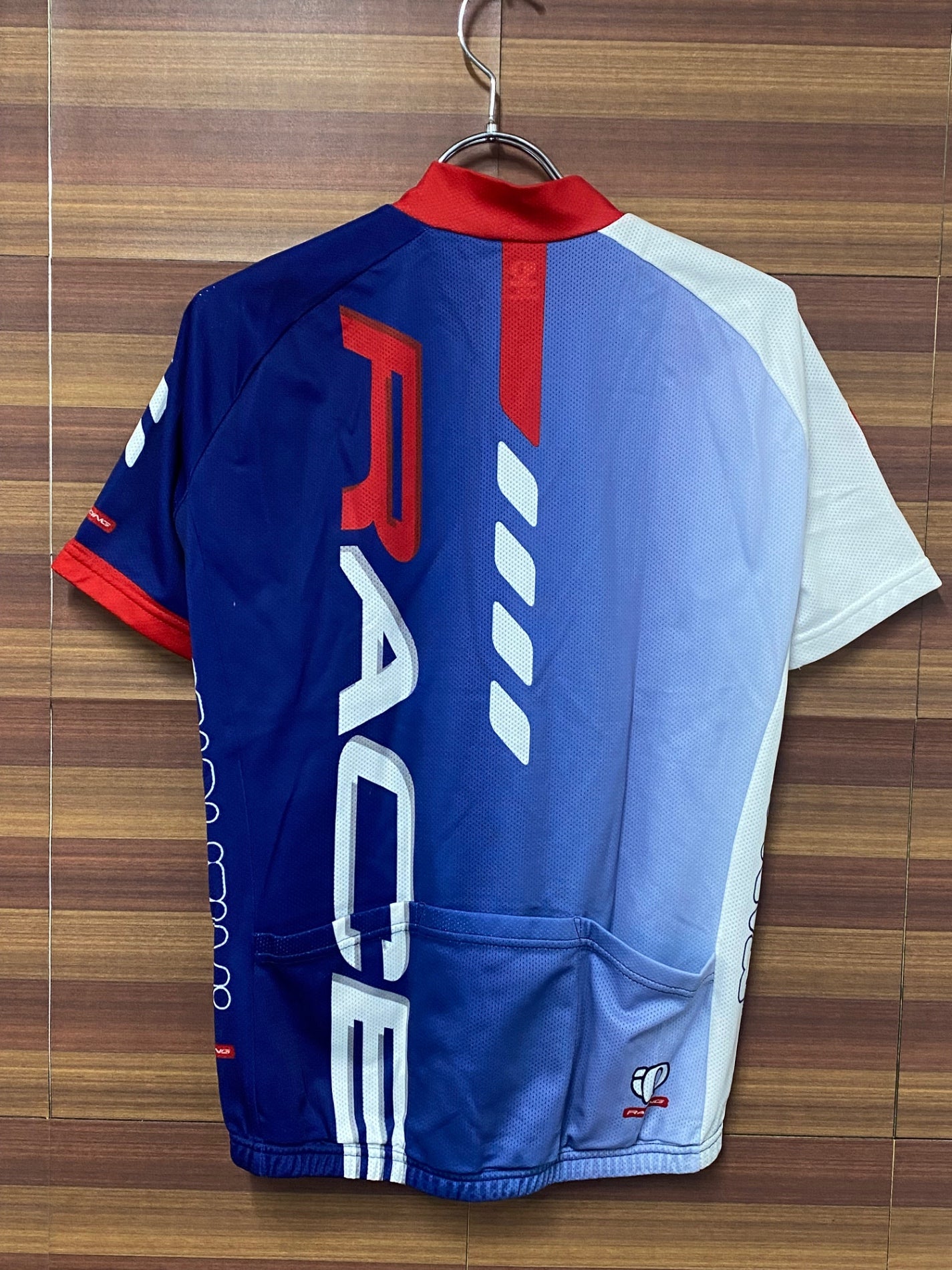 IQ942 パールイズミ PEARL iZUMi 半袖サイクルジャージ M 青白