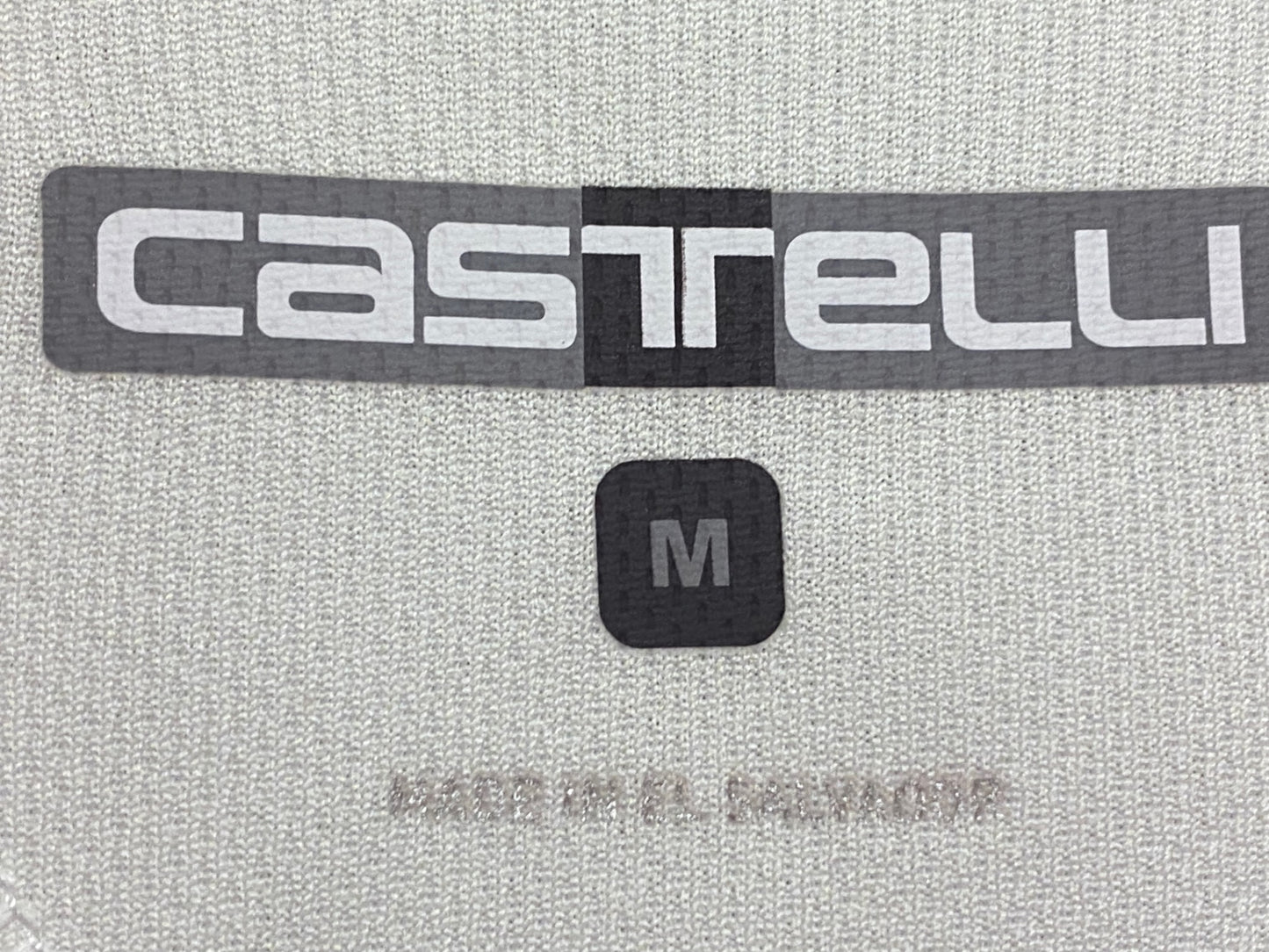 II899 カステリ CASTELLI 半袖 サイクルジャージ 白紺バーガンディー M