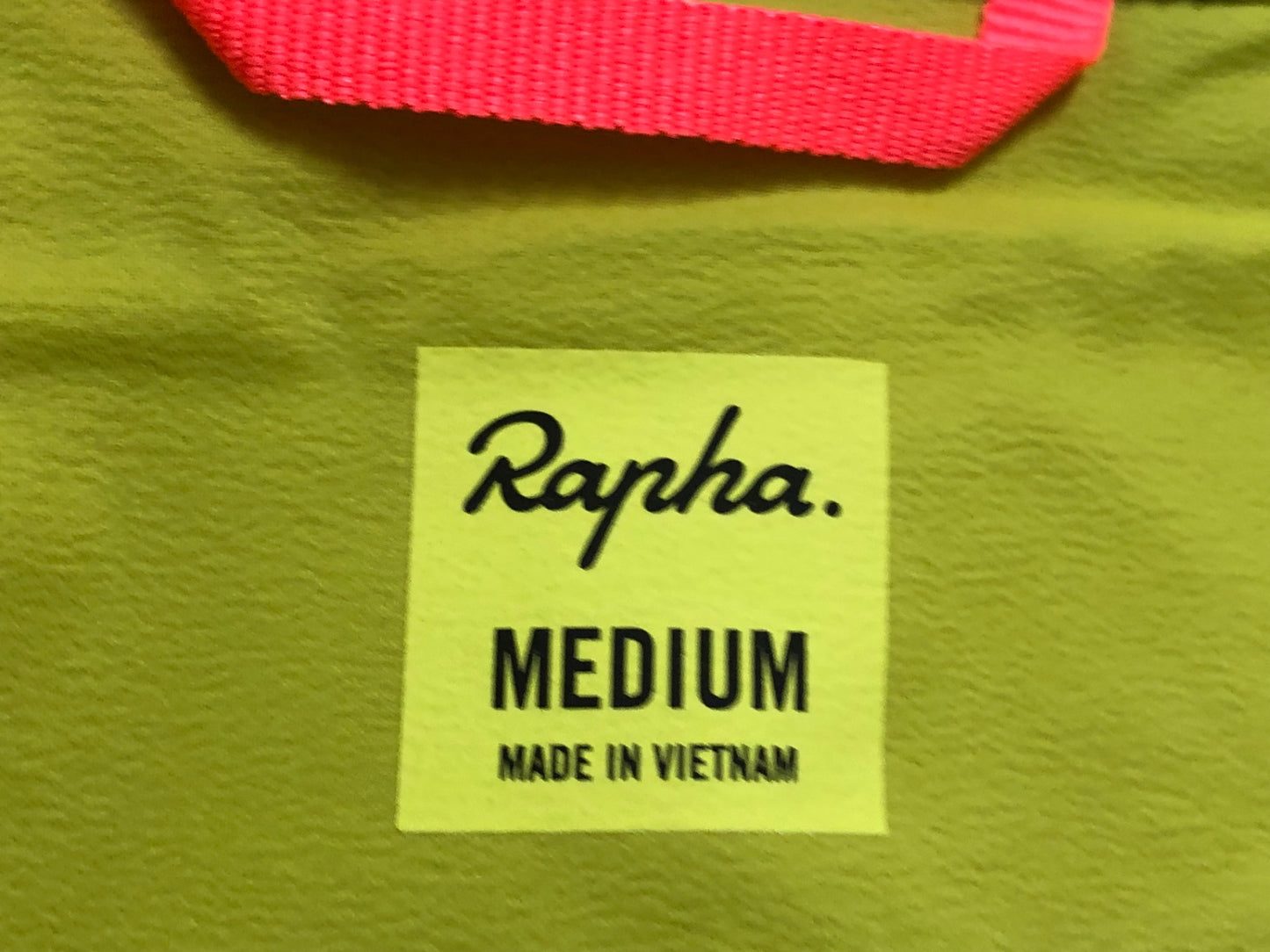 IO647 ラファ Rapha Classic Wind Jacket2 防風 薄手 サイクルジャケット M ネオンイエロー