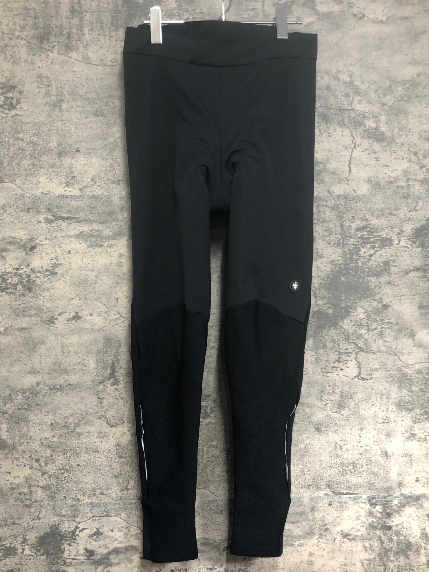 IX304 リオンドカペルミュール Lion de KAPELMUUR レーサータイツ 黒 L 裏起毛