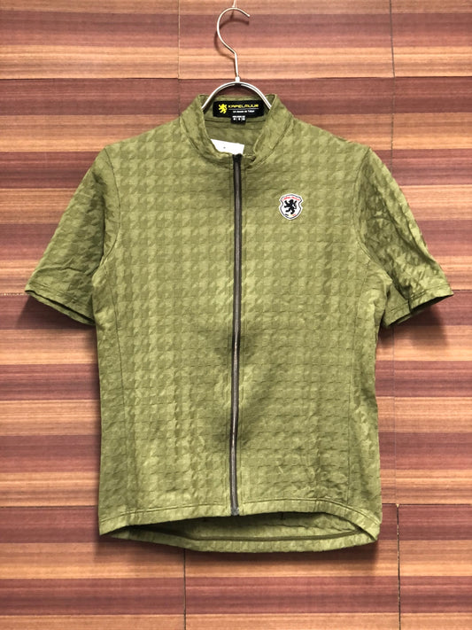 IO027 カペルミュール KAPELMUUR 半袖 サイクルジャージ カーキ M