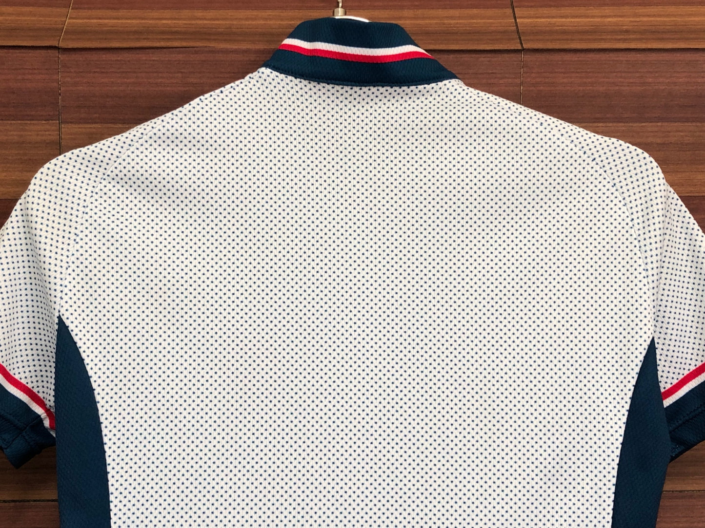 IR909 カペルミュール KAPELMUUR 半袖 サイクルジャージ 白 ドット 36