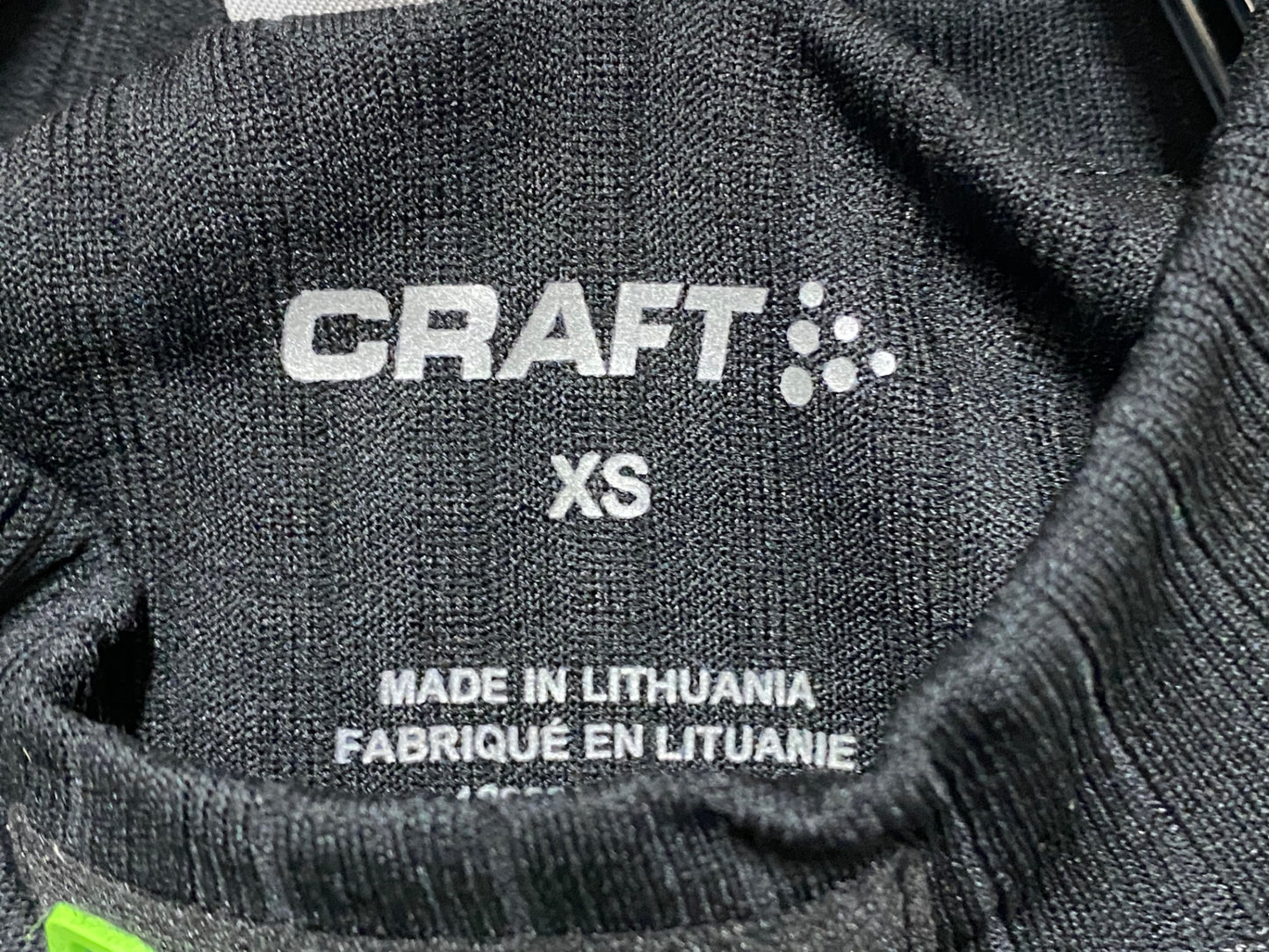 IV921 クラフト CRAFT 長袖 ベースレイヤー 黒 XS