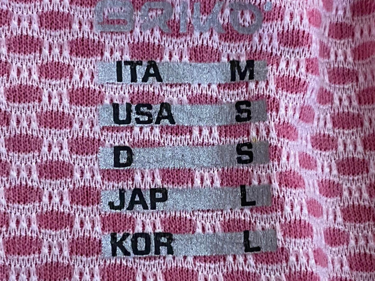 IL822 ブリコ BRIKO ULTRALIGHT LADY JERSEY 半袖サイクルジャージ ピンク レディース M