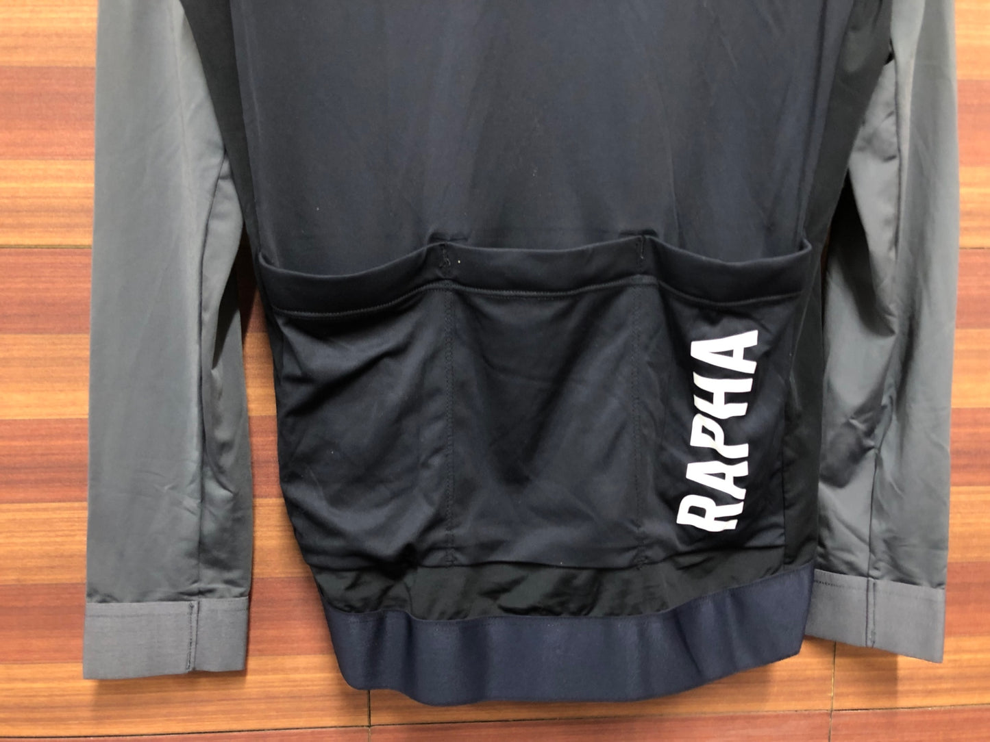 IR640 ラファ Rapha WINTER JERSEY 長袖サイクルジャージ 黒 裏起毛 M