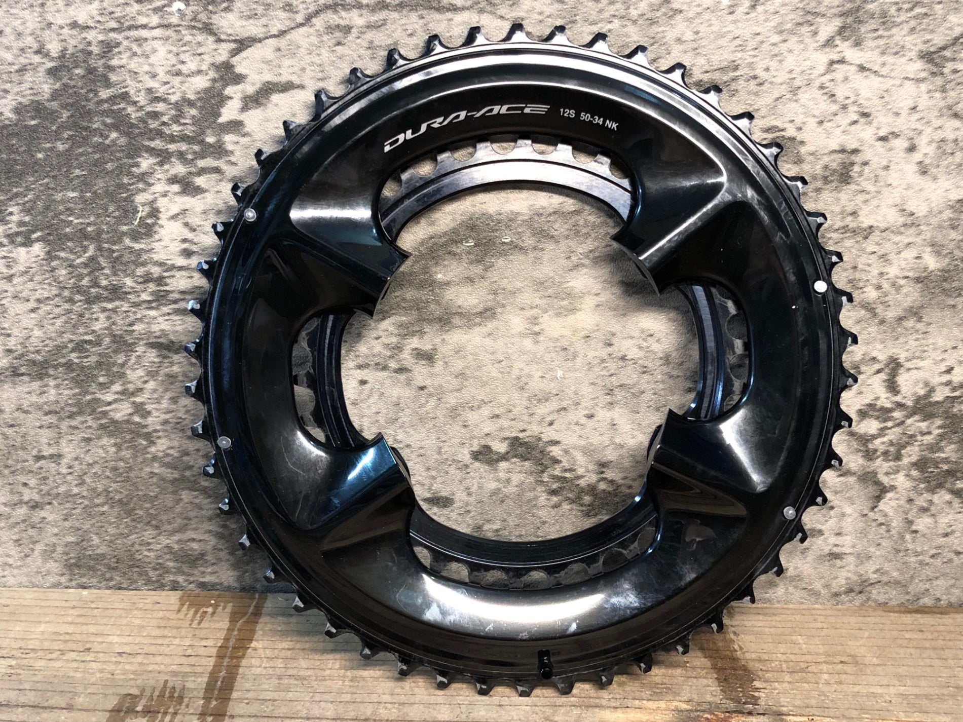 シマノ) FC-R9100 DURA-ACEチェーンリング アウター53T 11速用
