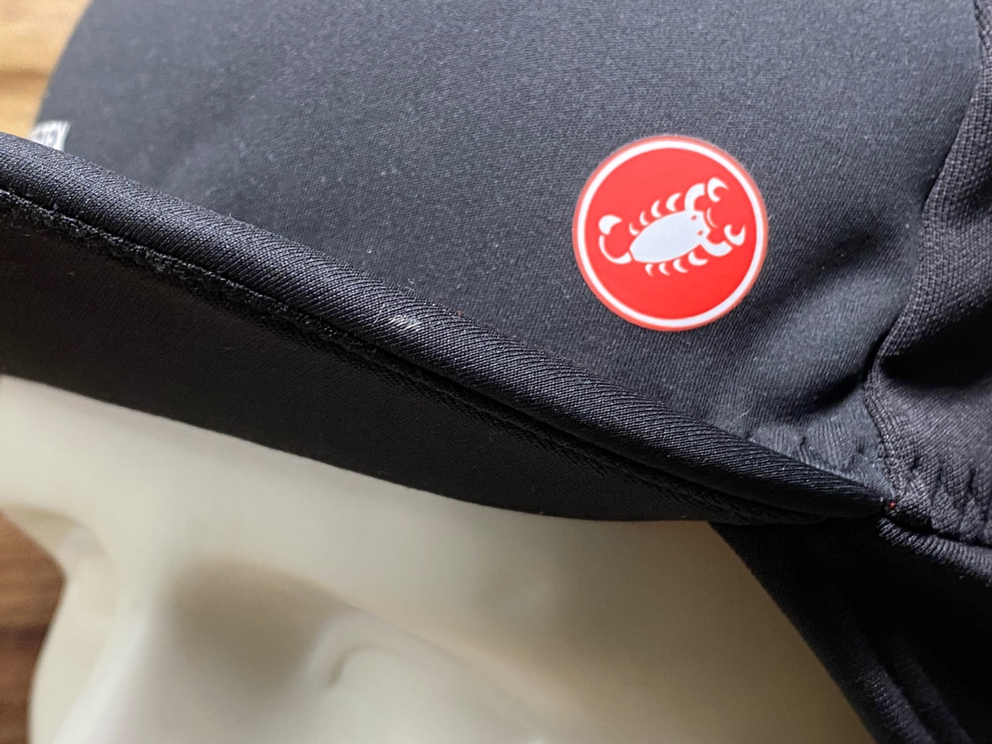 IK637 カステリ CASTELLI サイクルキャップ 黒 GORE-TEX INFINIUM 裏起毛 ※タグカット