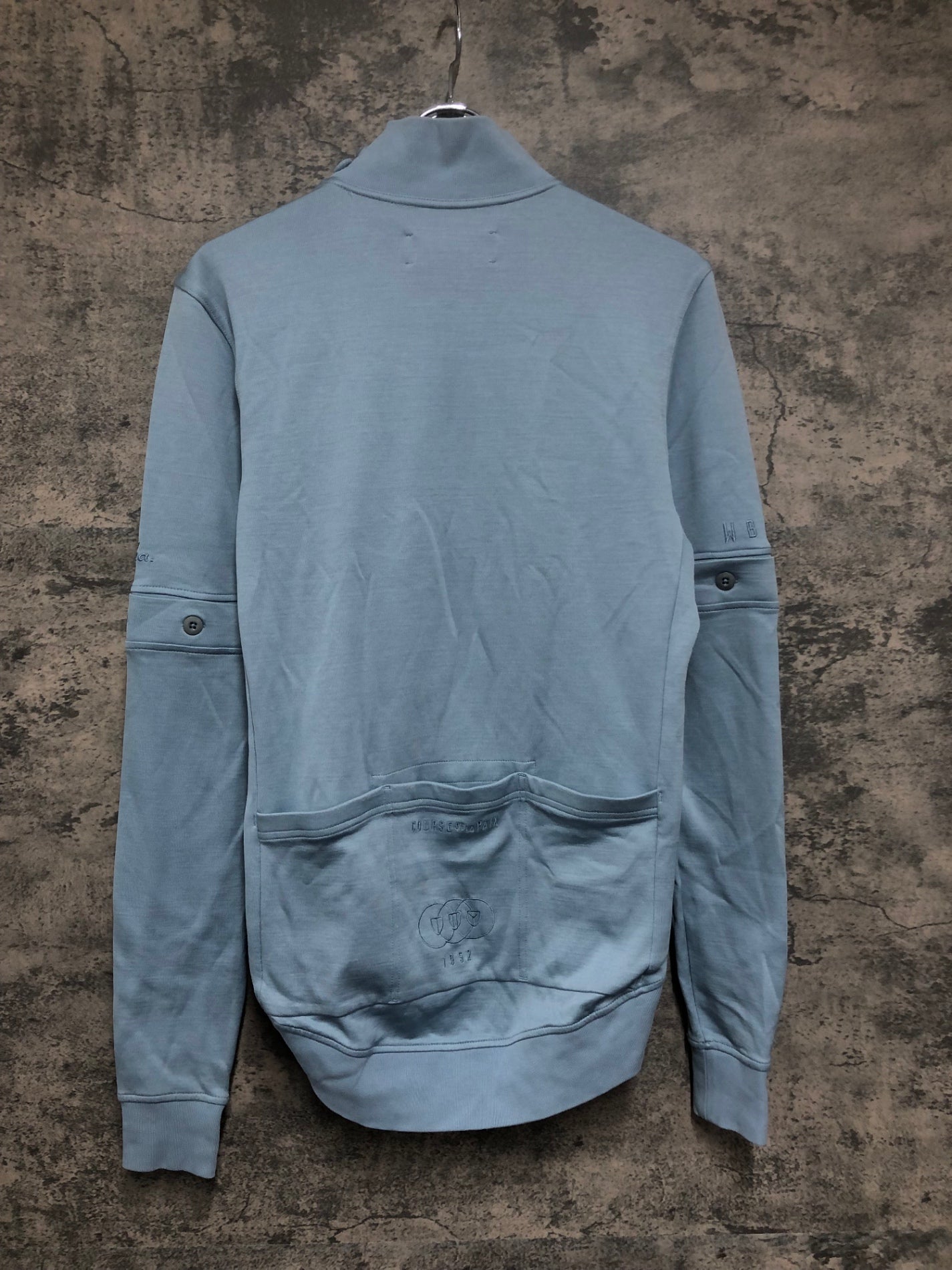 IW745 ラファ Rapha PEACE RACE JERSEY 長袖 サイクルジャージ 水色 M