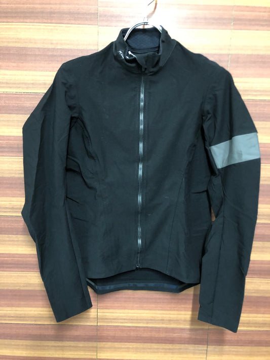 IT318 ラファ Rapha WOMEN'S SOUPLESSE SHADOW JERSEY 長袖 サイクルジャージ 黒 S 裏起毛