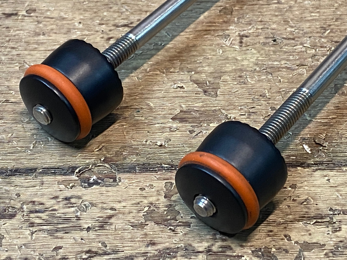 IL542 ポールコンポーネント PAUL COMPONENT QUICK RELEASE SKEWER 黒 前後セット ※リア側エラー品、刻印不良