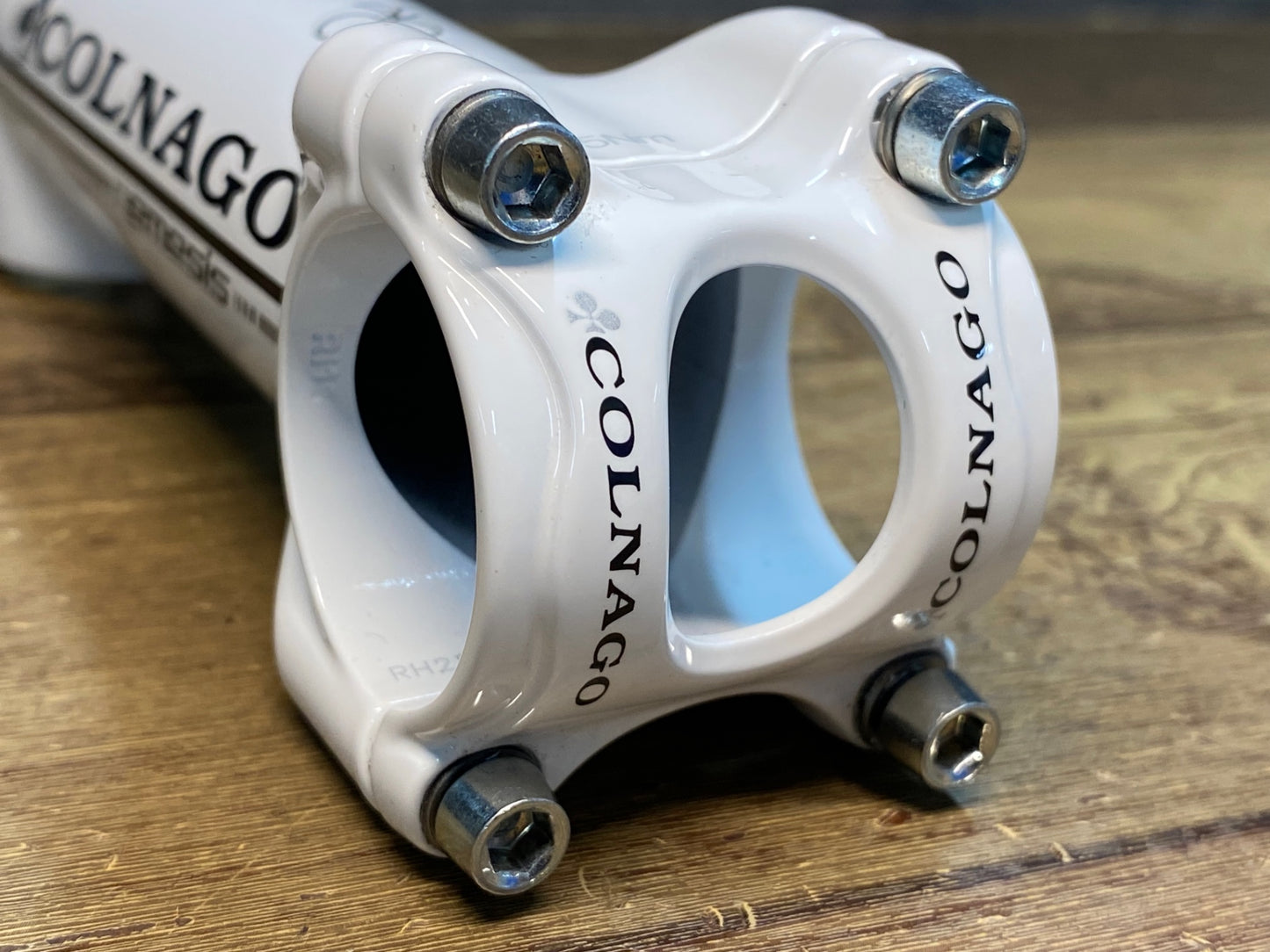 IW579 コルナゴ COLNAGO ネメシス NEMESIS アルミ ステム 白 120mm Φ31.8 OS