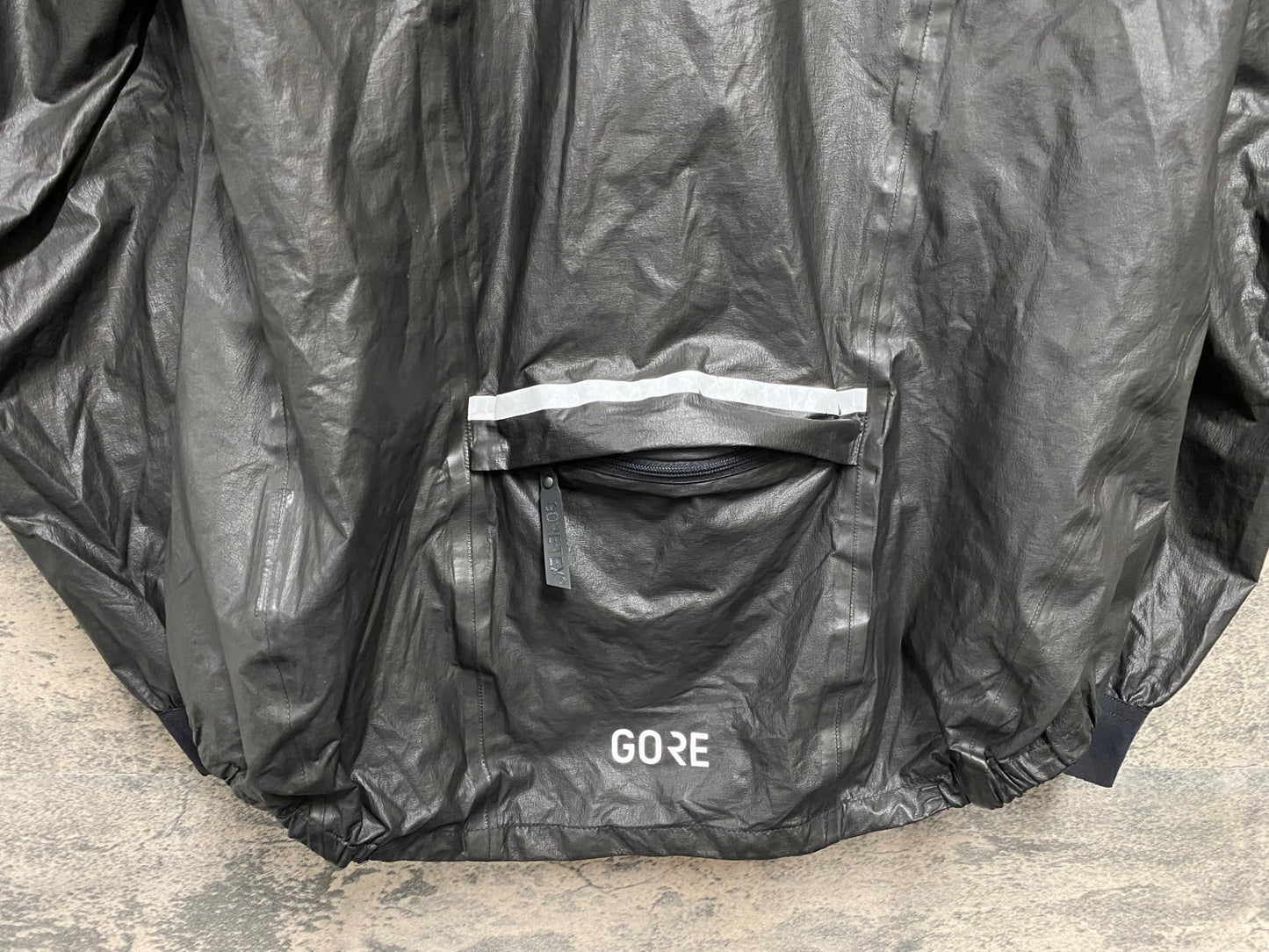 JC665 ゴア GORE BIKE WEAR 長袖 レインジャケット 黒 XL GORE-TEX