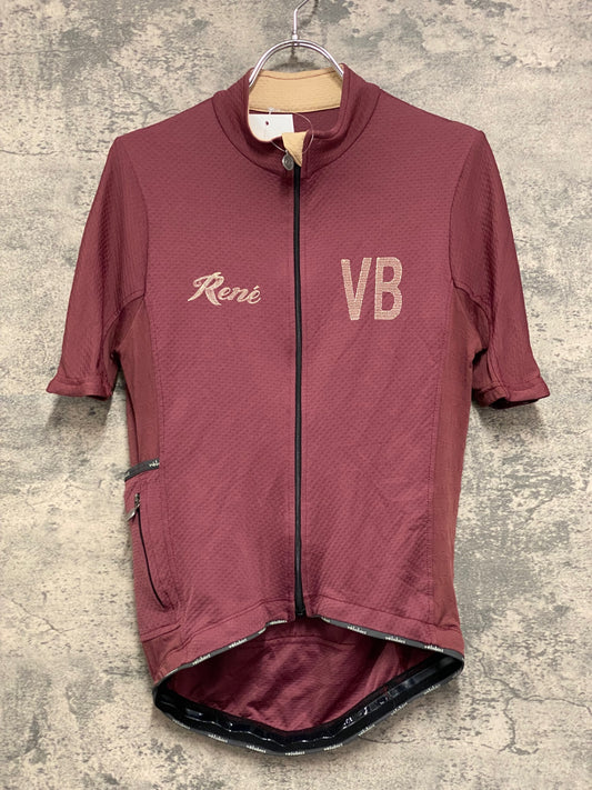 JB281 ヴェロビチ Velobici Rene 半袖 サイクルジャージ バーガンディー M