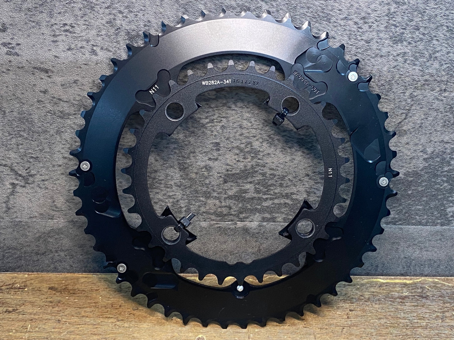 IY901 FSA HULL SPEED AHEAD チェーンリング 50/34T セット BCD110