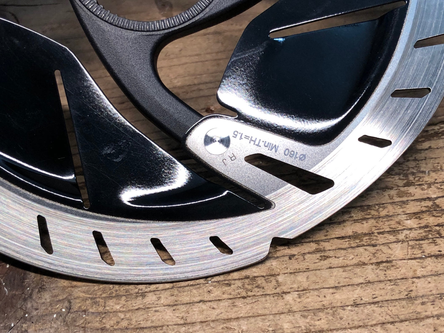 JA615 シマノ SHIMANO SM-RT900-S ディスクブレーキローター Φ160 実測1.7mm 2枚セット