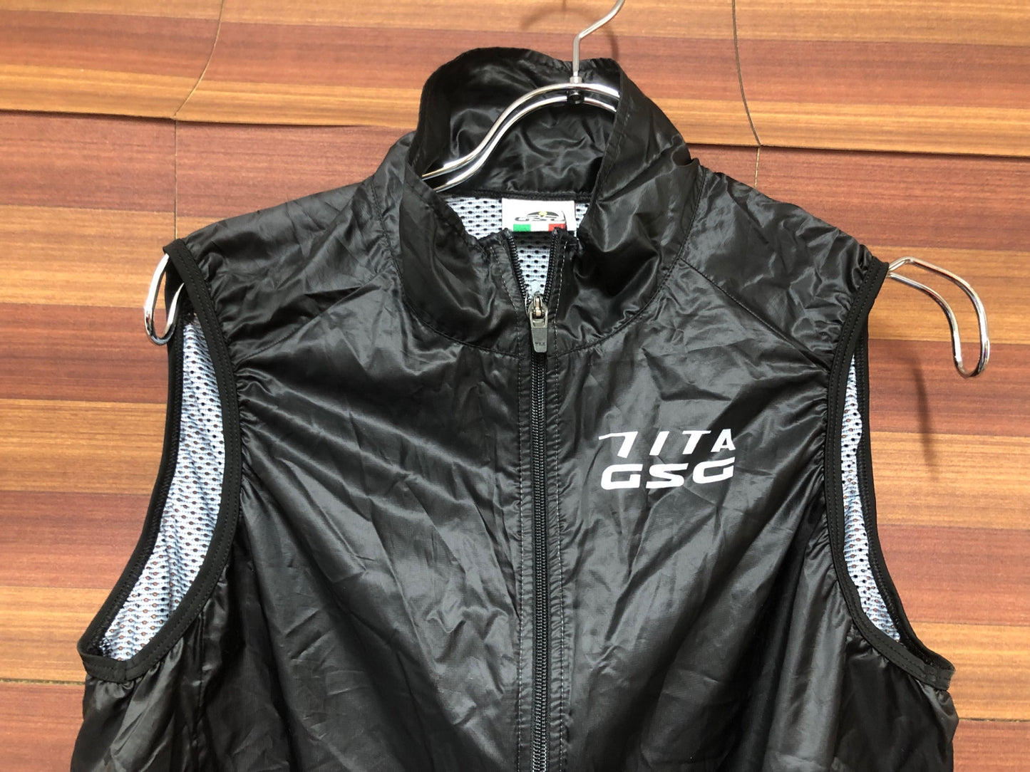 IP123 ジェッセージ GSG サイクルベスト ジレ 黒 M