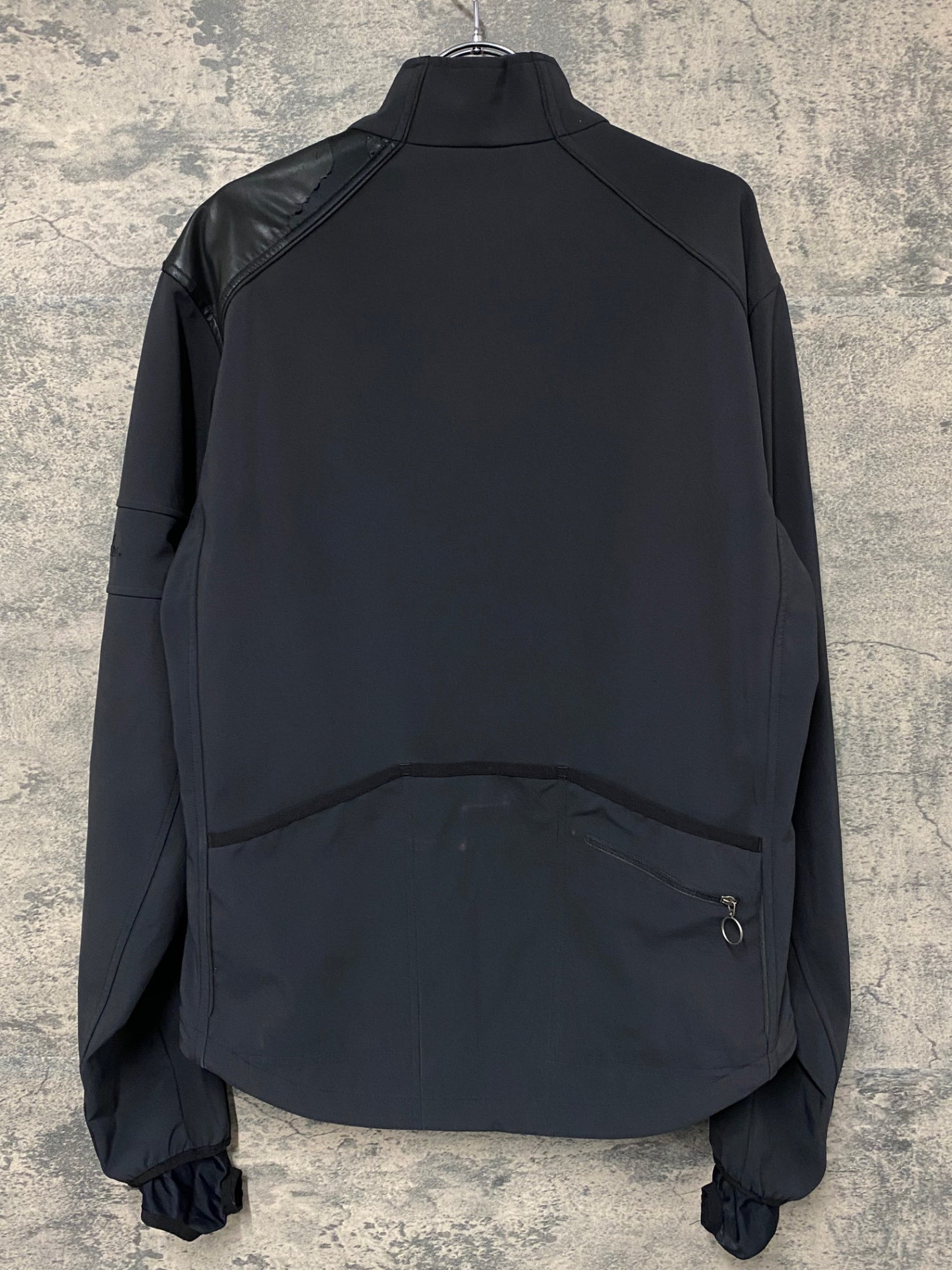 JA328 ラファ Rapha CLASSIC WINTER JACKET 長袖 サイクルジャケット 黒 M 裏起毛 ※一部剥がれ