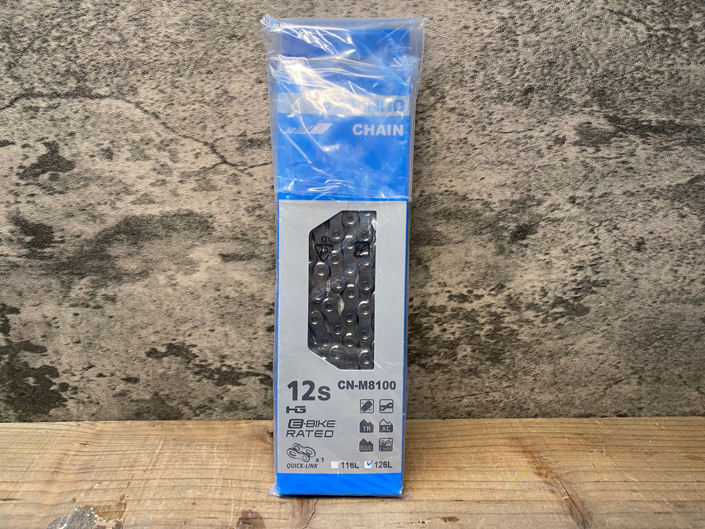 IO414 シマノ SHIMANO CN-M8100 クイックリンク チェーン 12S 126L